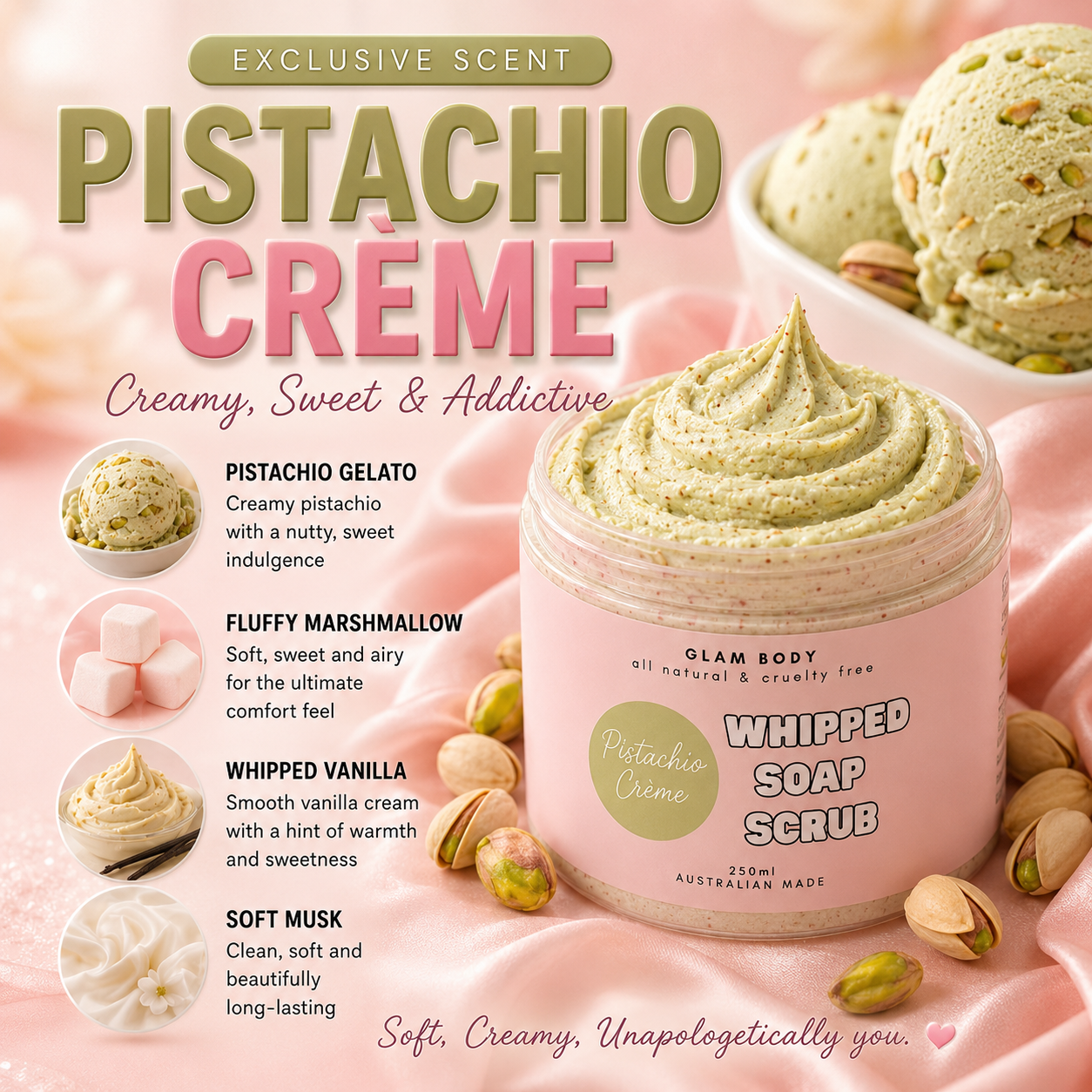 The Self Care Club – August Edition: Soft Life Era | Pistachio Crème