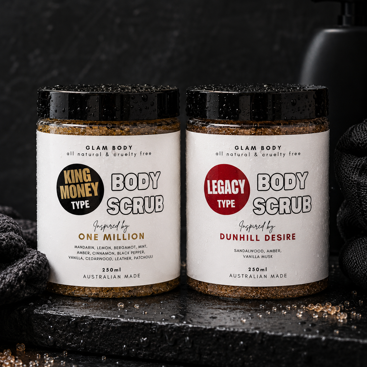 Men’s Body Scrub Collection
