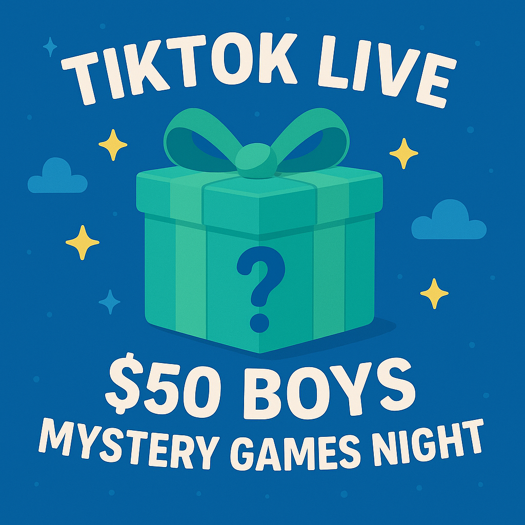 TIKTOK LIVE KIDS (BOYS) MYSTERY BOX