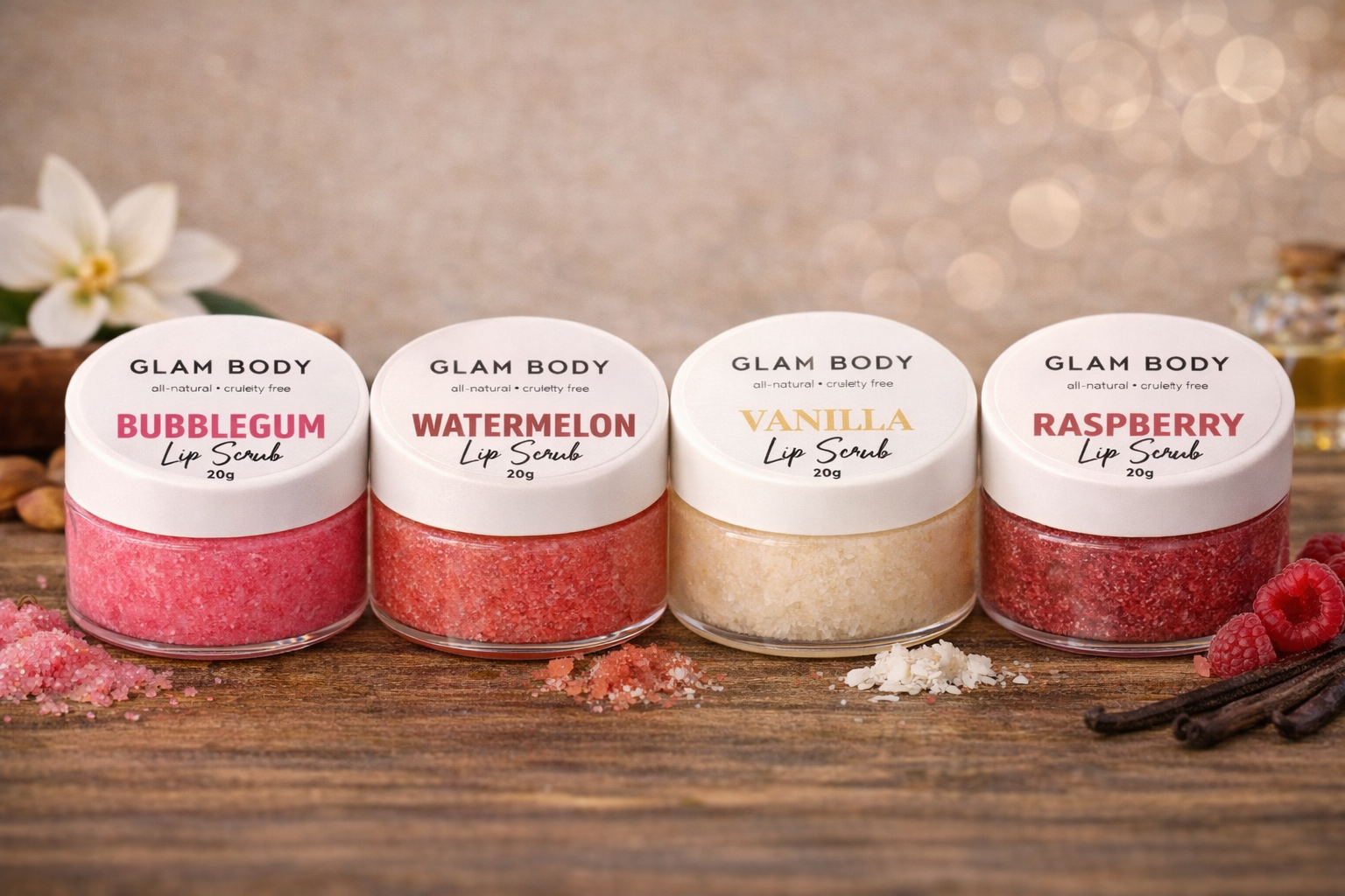 Lip Scrub Collection – Choose Your Flavour!