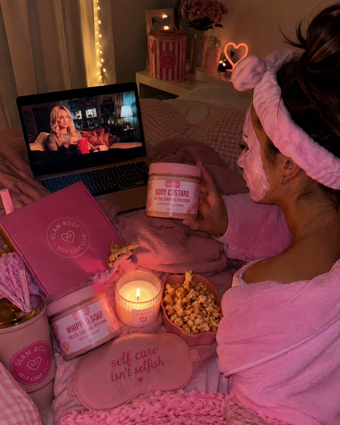 🍿 The Self Care Club – July Edition: Movie Night Era 🎬🤎