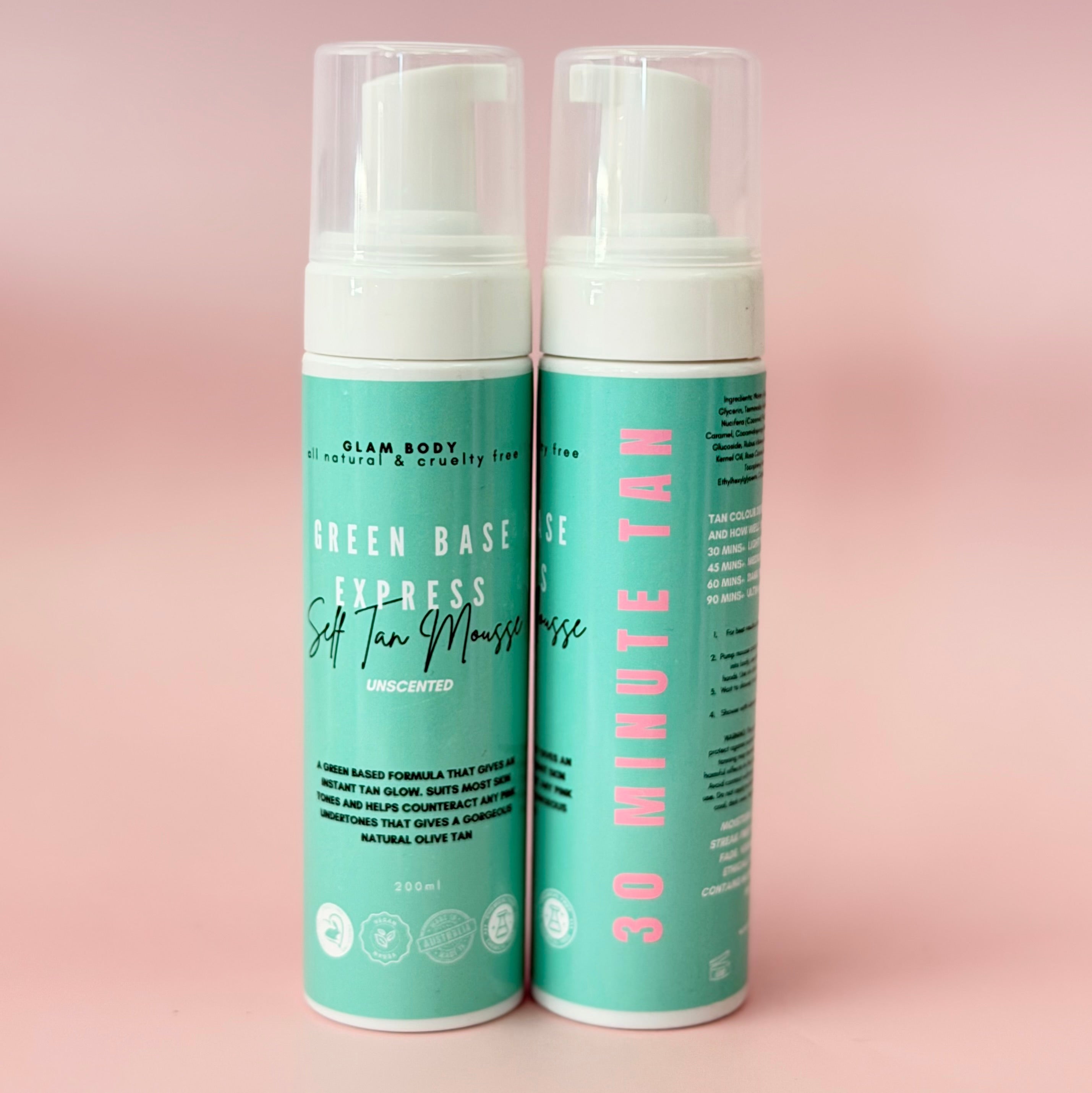 GREEN BASE 30 MIN EXPRESS SELF TANNING MOUSSE