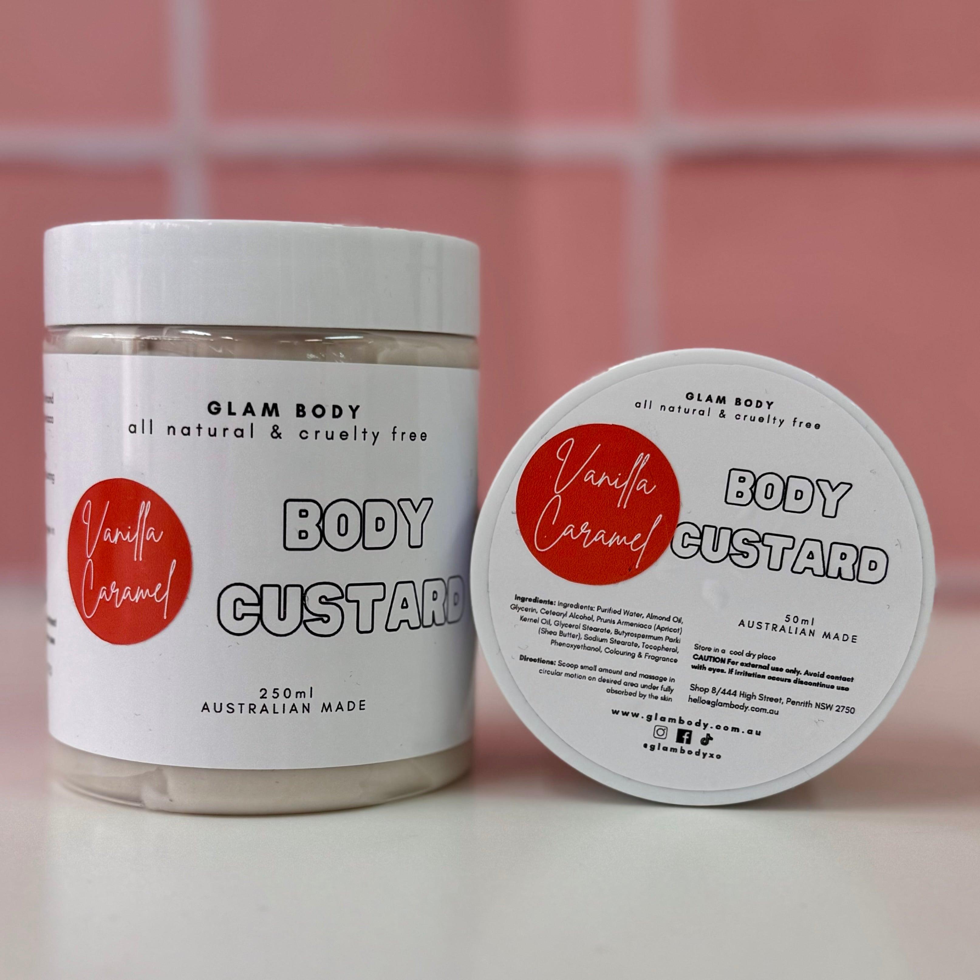VANILLA CARAMEL BODY CUSTARD - Glam Body