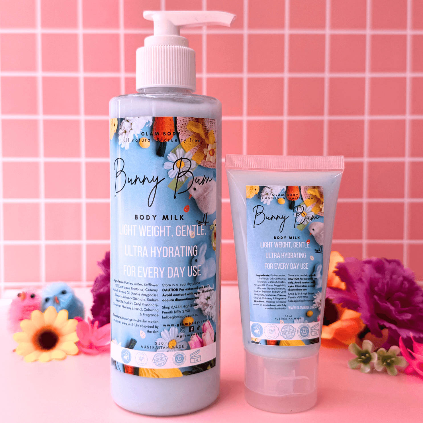 BUNNY BUM BODY MILK - Glam Body