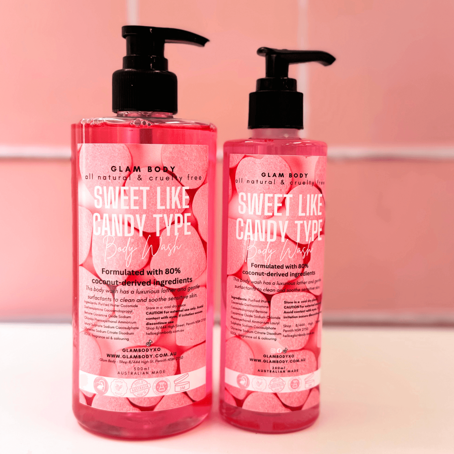 SWEET LIKE CANDY BODY WASH - Glam Body