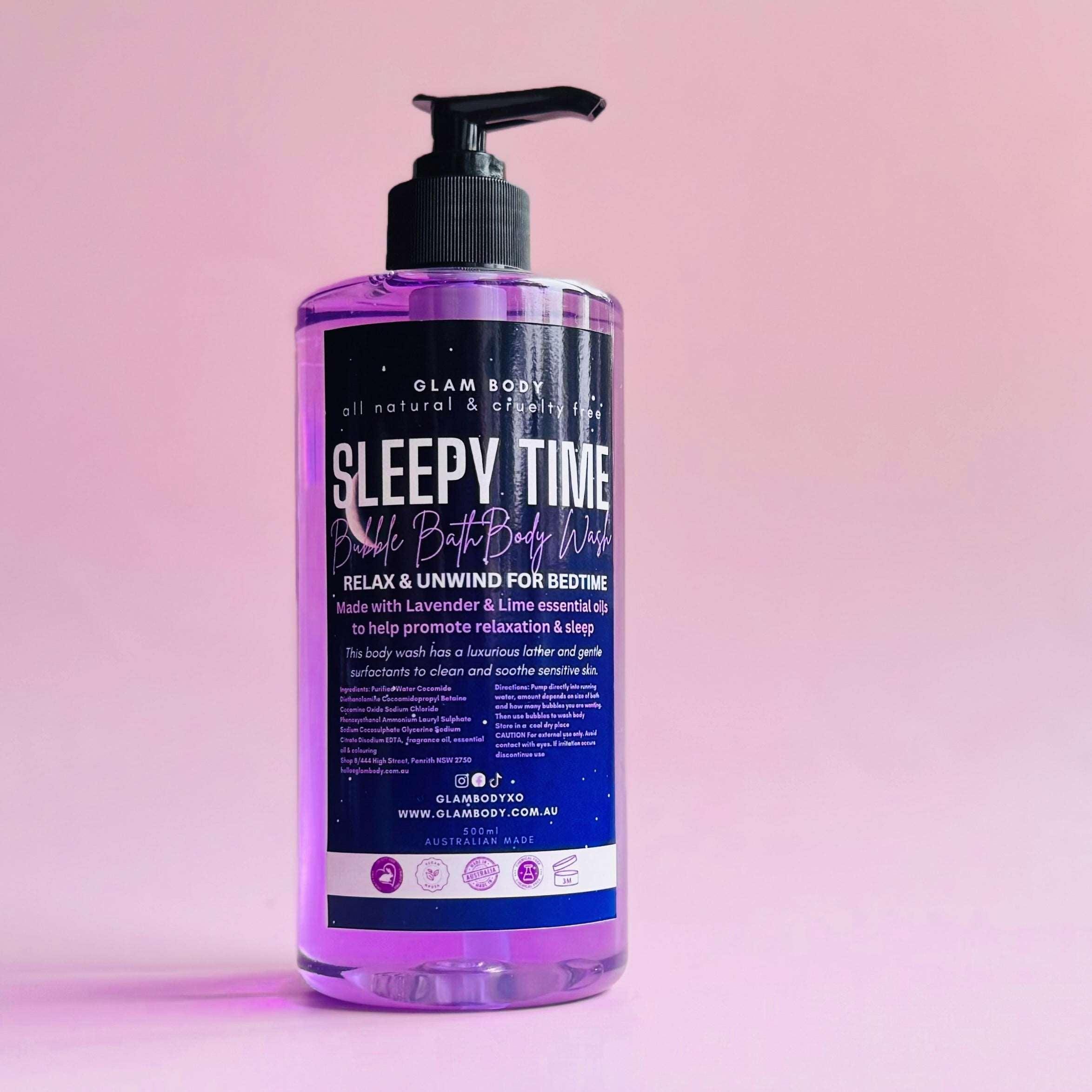 SLEEPYTIME BUBBLE BATH BODY WASH - Glam Body