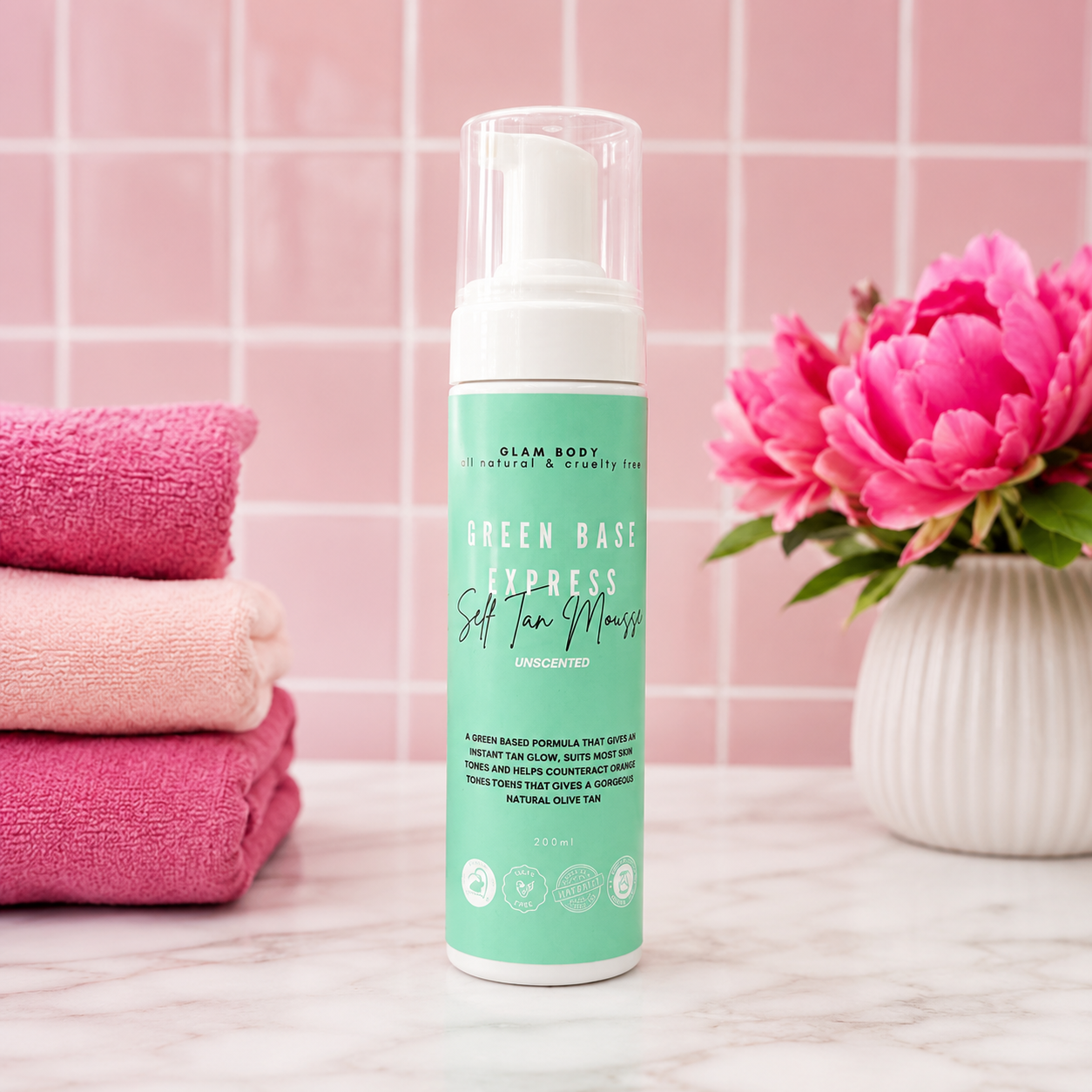 GREEN BASE 30 MIN EXPRESS SELF TANNING MOUSSE