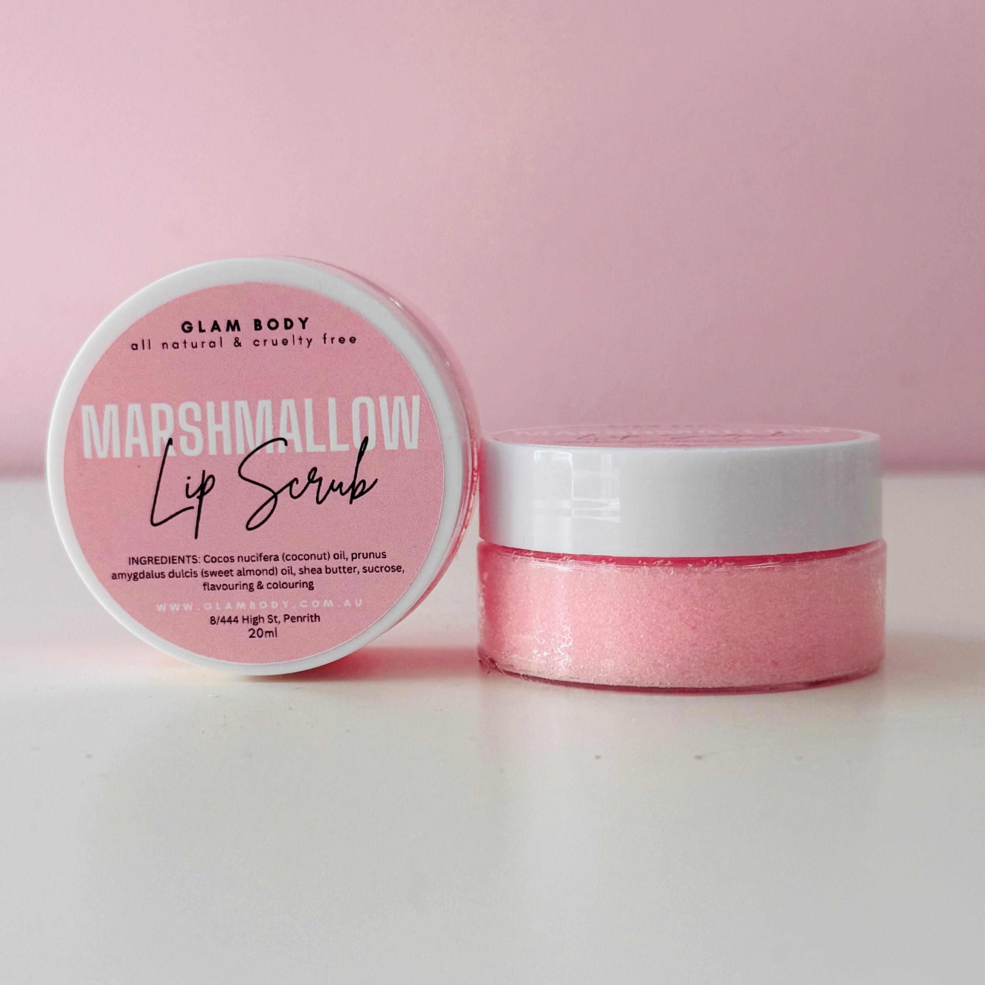 MARSHMALLOW LIP SCRUB - Glam Body