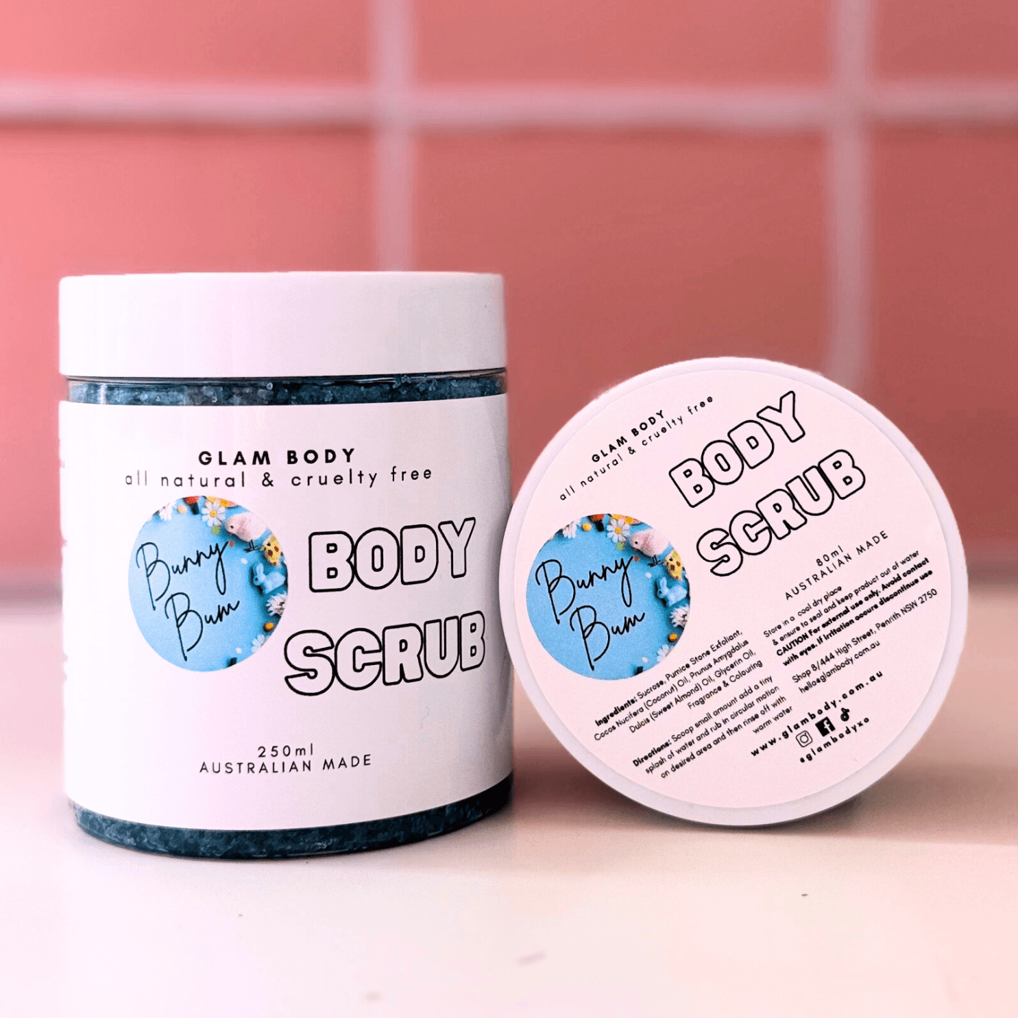 BUNNY BUM BODY SCRUB - Glam Body