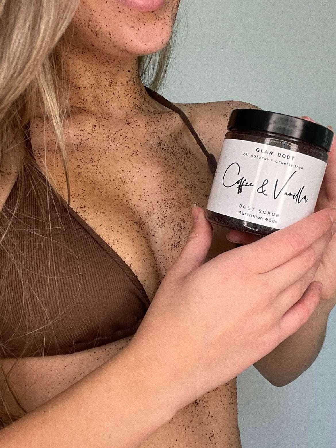COFFEE & VANILLA BODY SCRUB - Glam Body