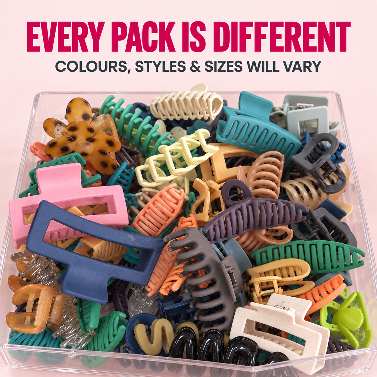 HAIR CLIP MYSTERY PACK – 4 for $20