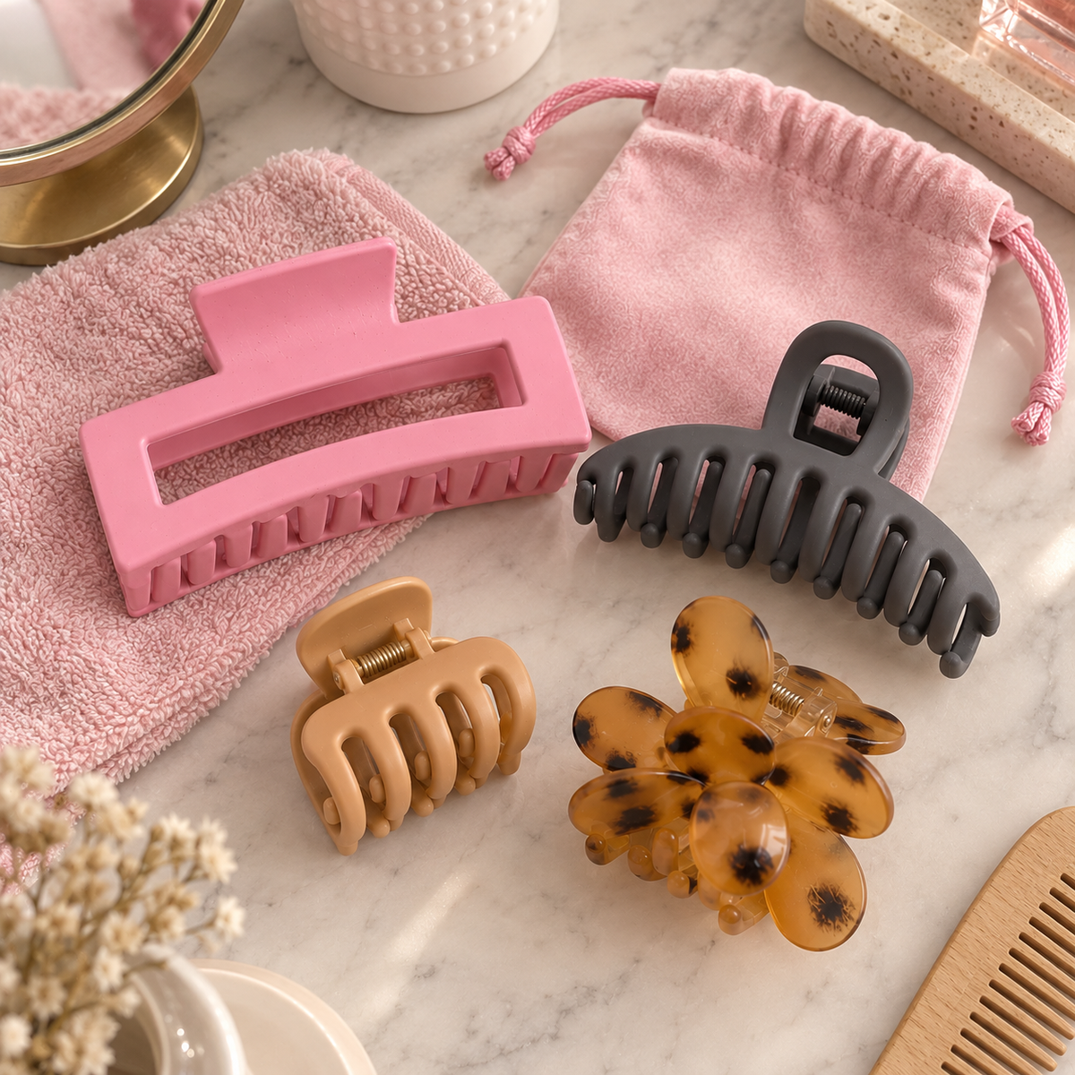 HAIR CLIP MYSTERY PACK – 4 for $20