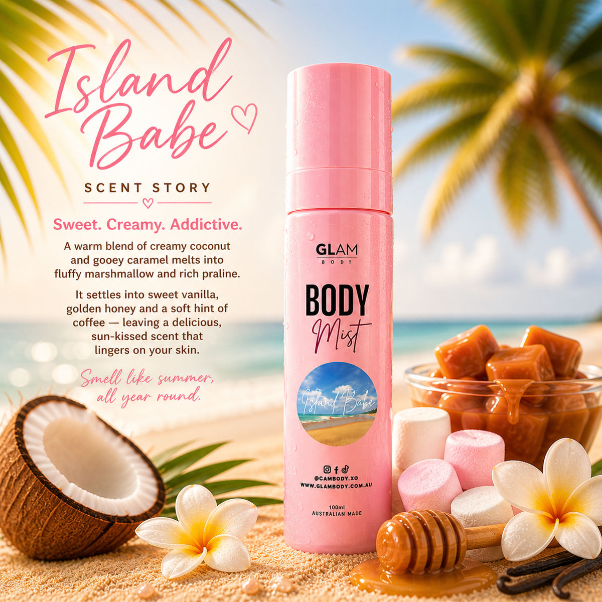 Island Babe Body Mist