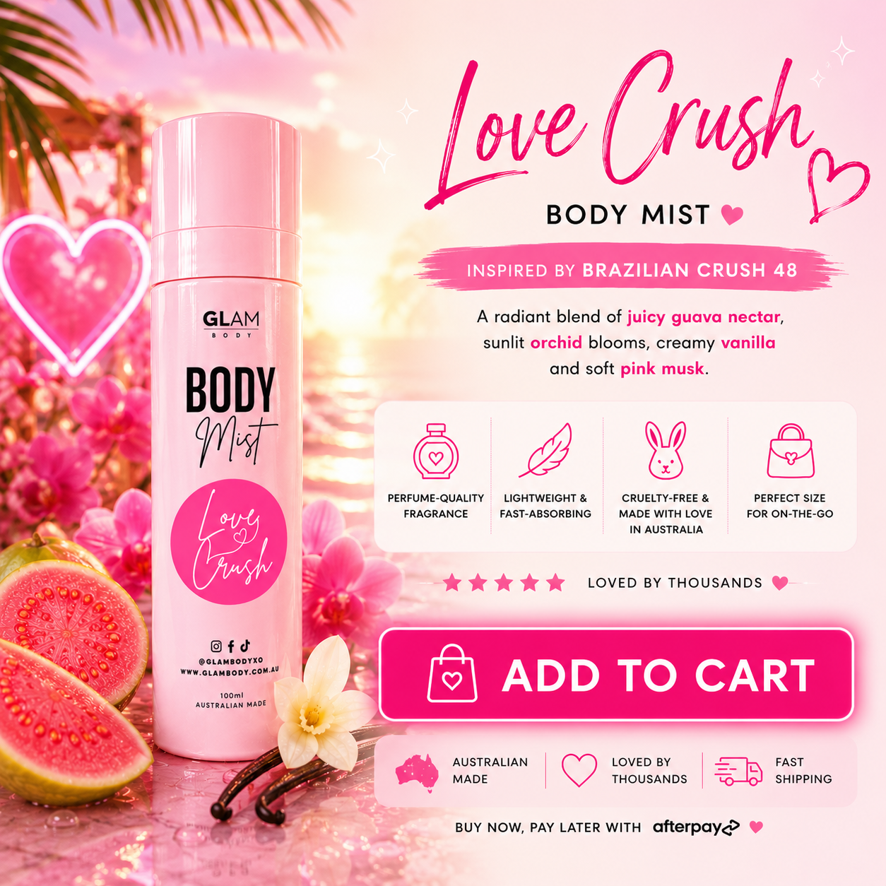Love Crush Body Mist