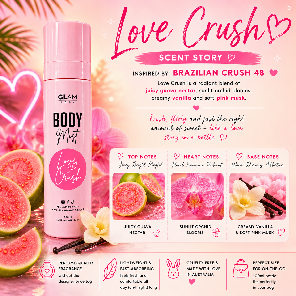 Love Crush Body Mist