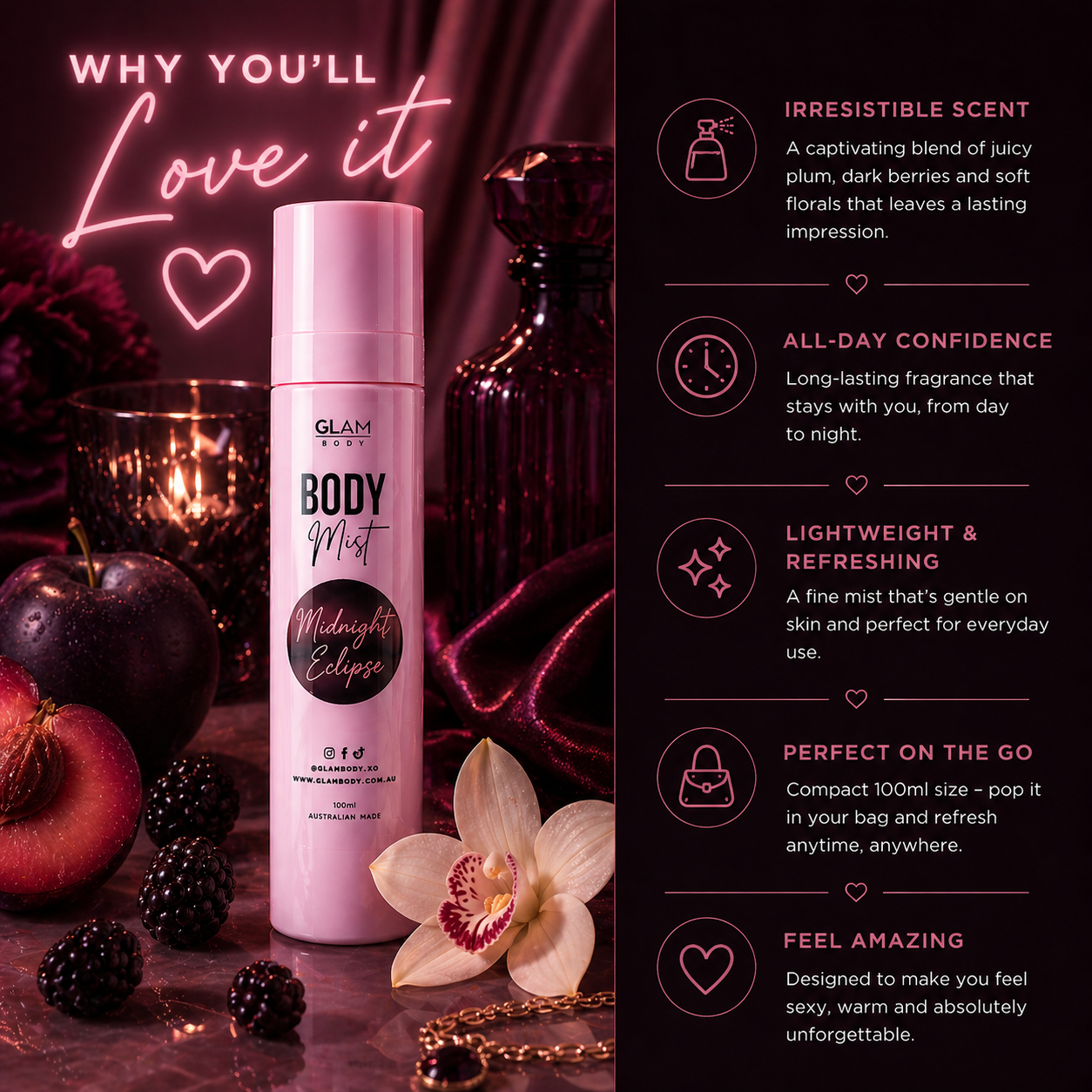 Midnight Eclipse Body Mist