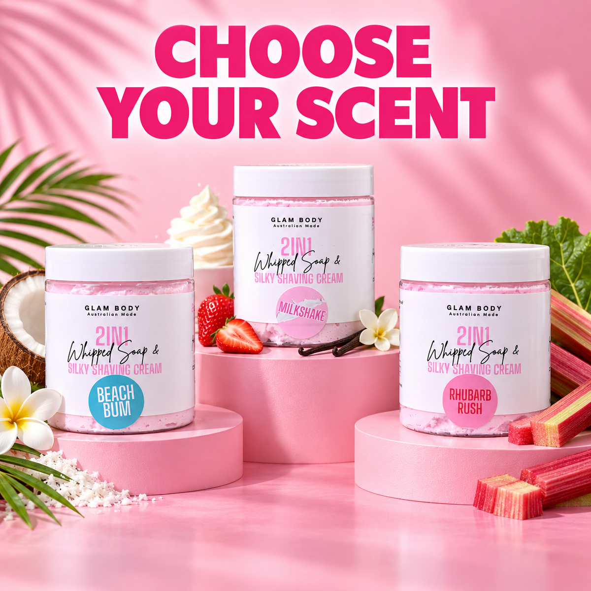 2-in-1 Whipped Soap & Silky Shaving Cream