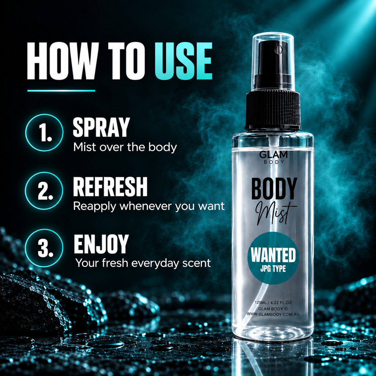 Wanted Body Mist