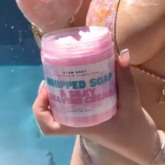 SOFT WHIPPED SOAP & SILKY SHAVING CREAM