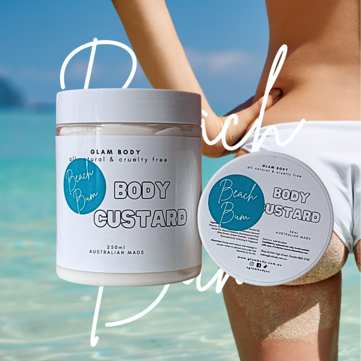 BEACH BUM BODY CUSTARD