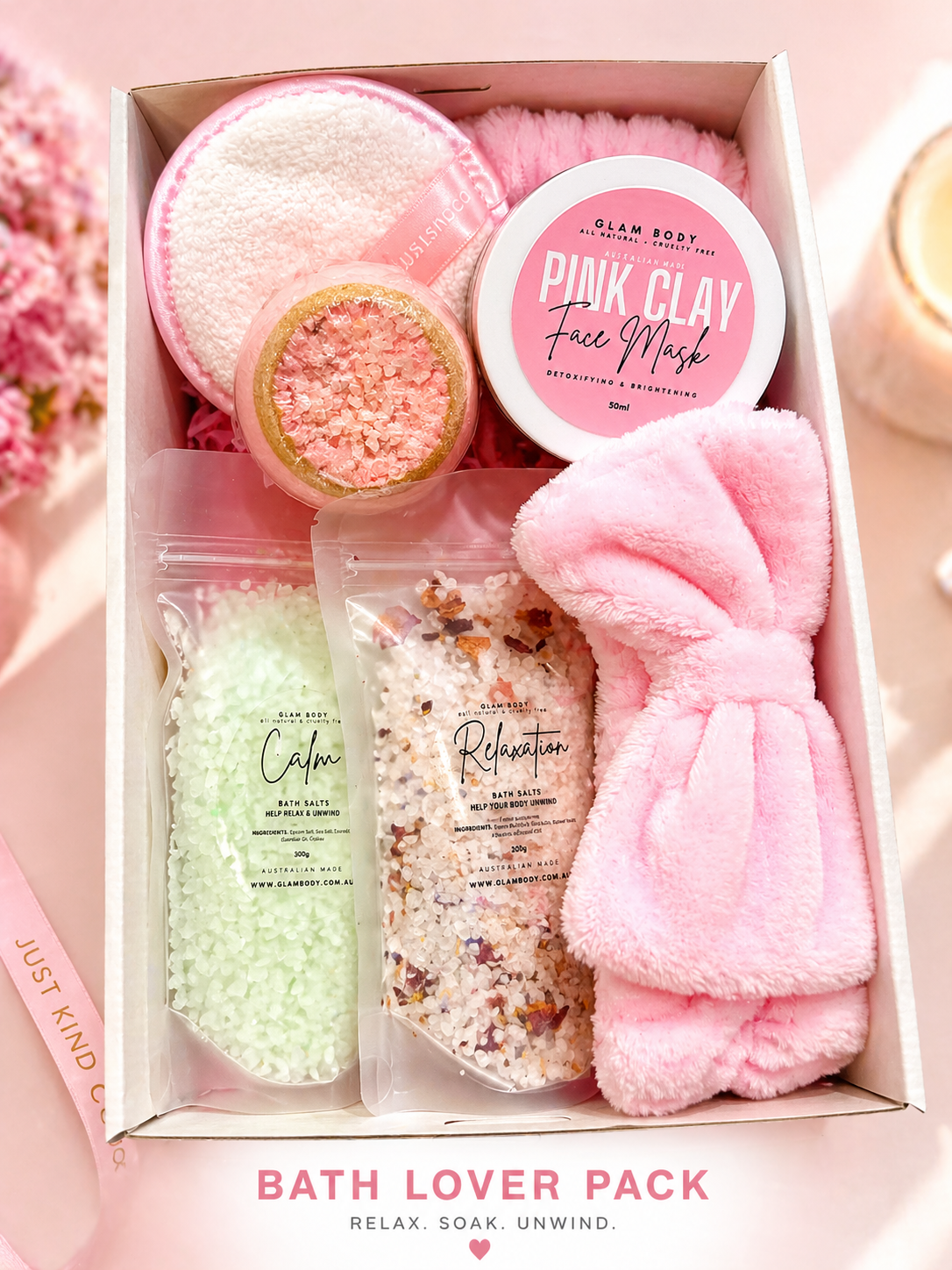 Bath Lover Gift Pack – Relaxing Bath & Self Care Set