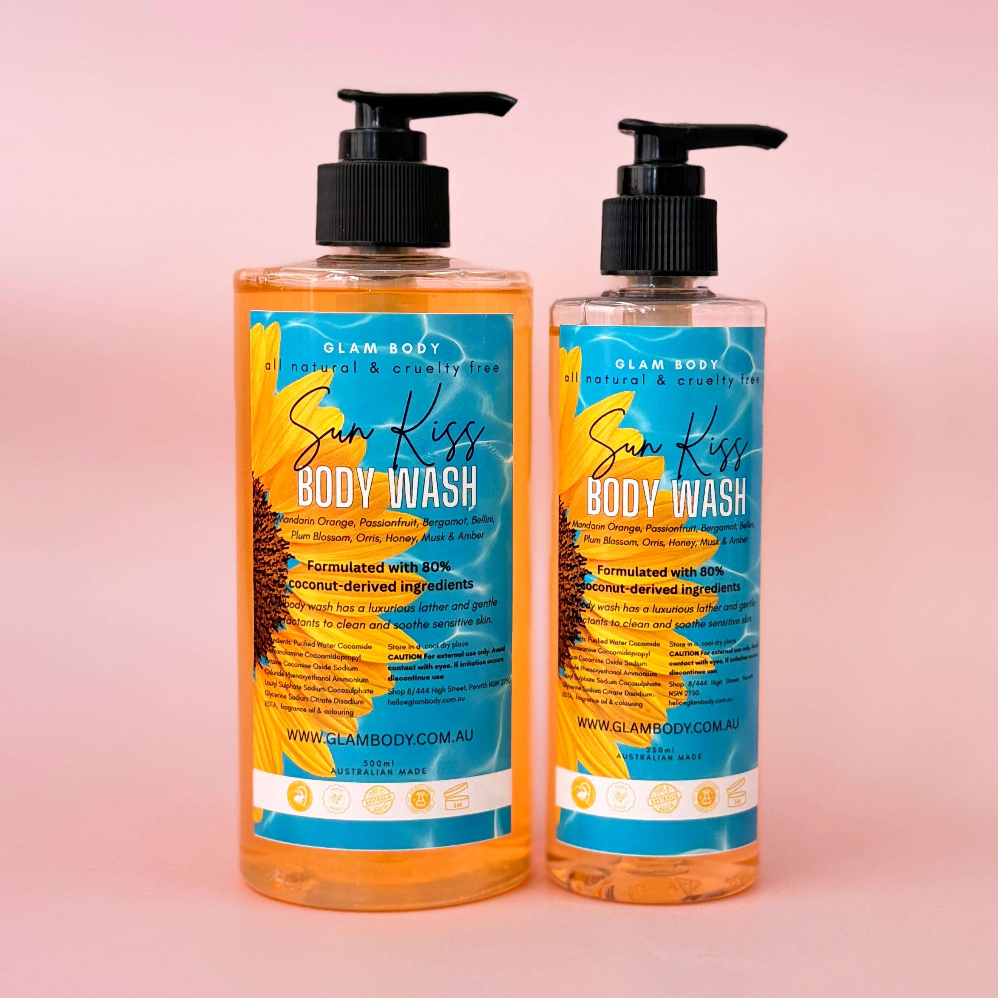 BODY WASH – Gentle, Hydrating & pH Balanced