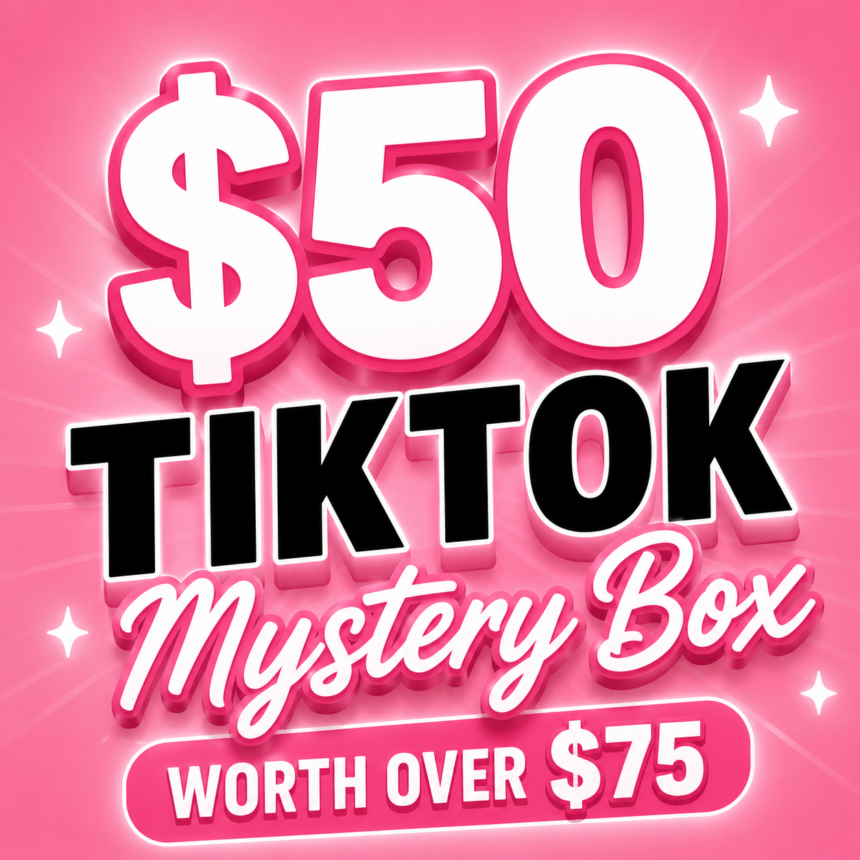 TIKTOK $50 MYSTERY BOX