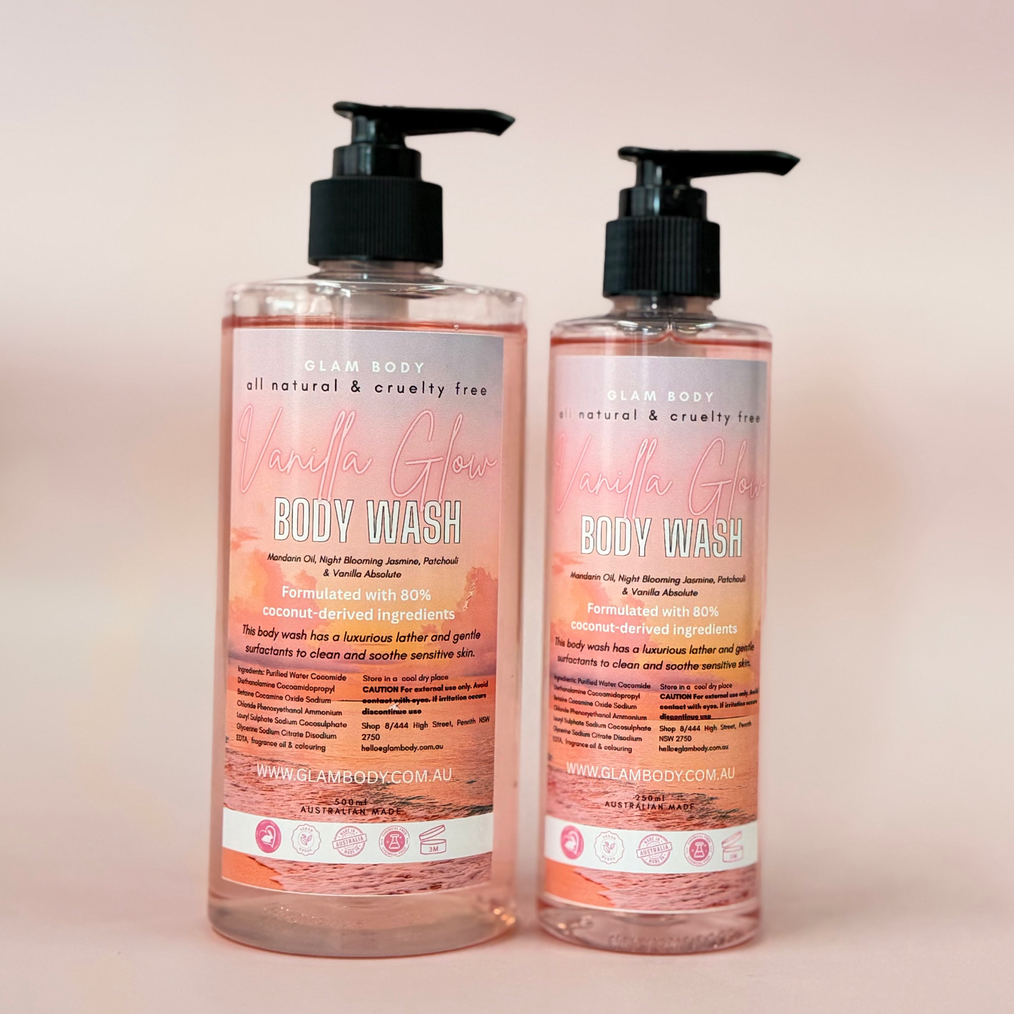 BODY WASH – Gentle, Hydrating & pH Balanced