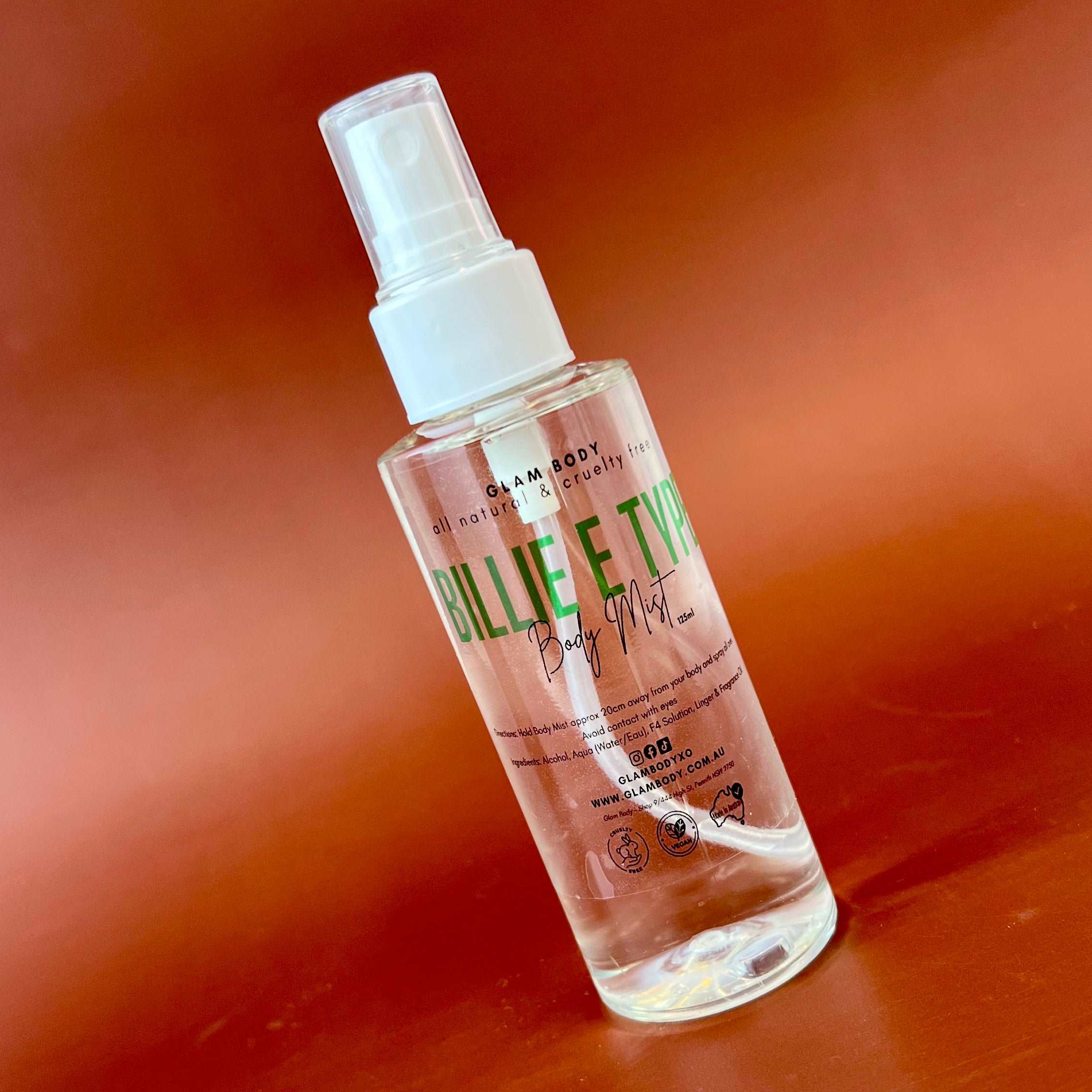 BILLIE E TYPE BODY MIST Glam Body
