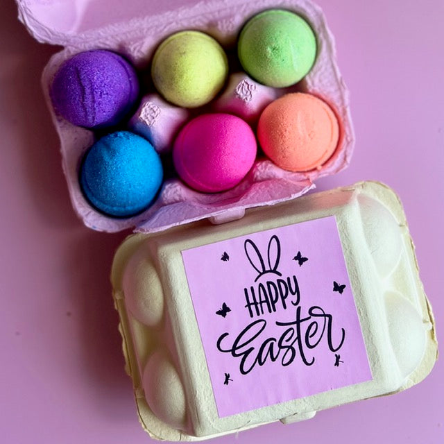 EASTER EGGS BATH BOMBS