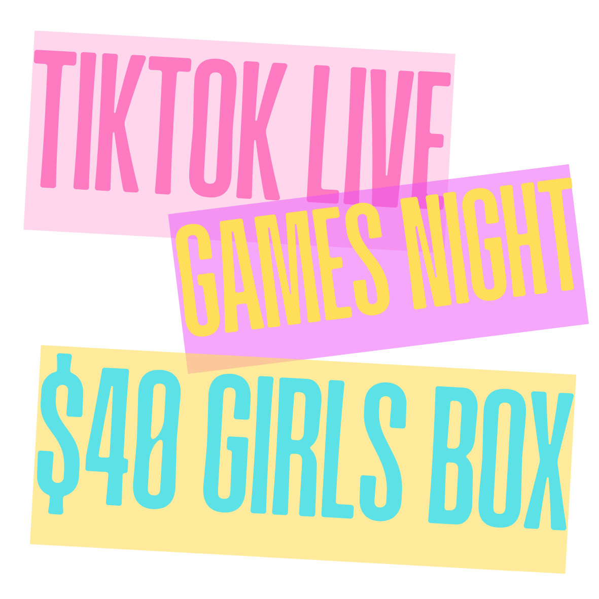 TIKTOK LIVE GIRLS KIDS MYSTERY BOX
