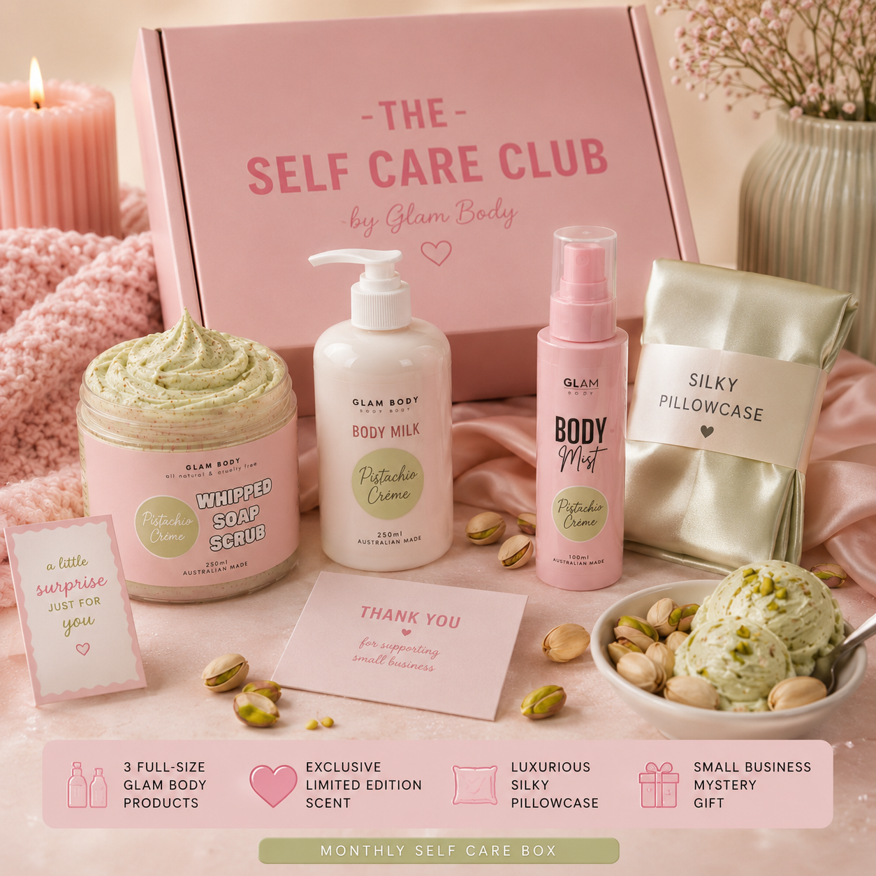 The Self Care Club – August Edition: Soft Life Era | Pistachio Crème