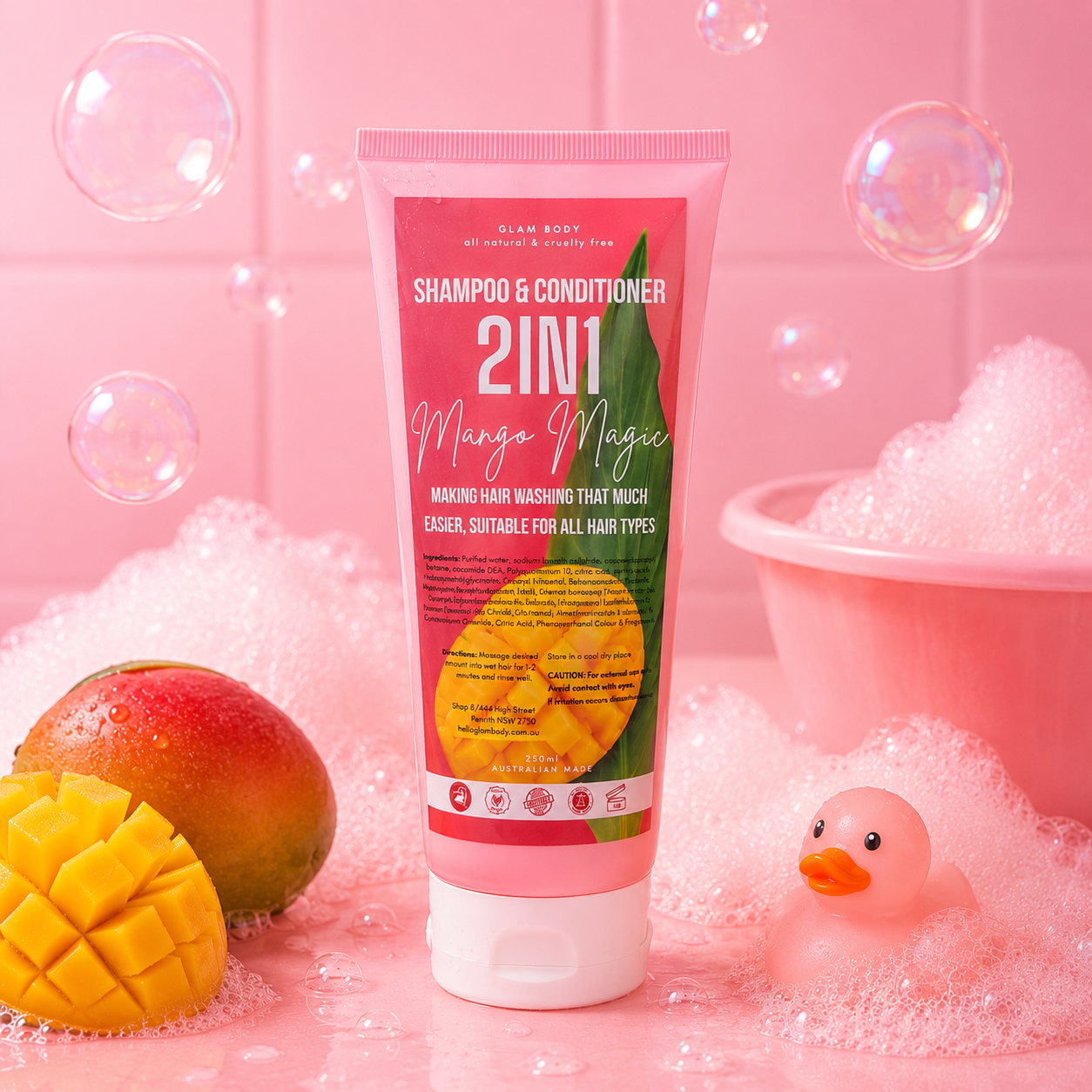 Kids 2-in-1 Shampoo & Conditioner – No More Tangles