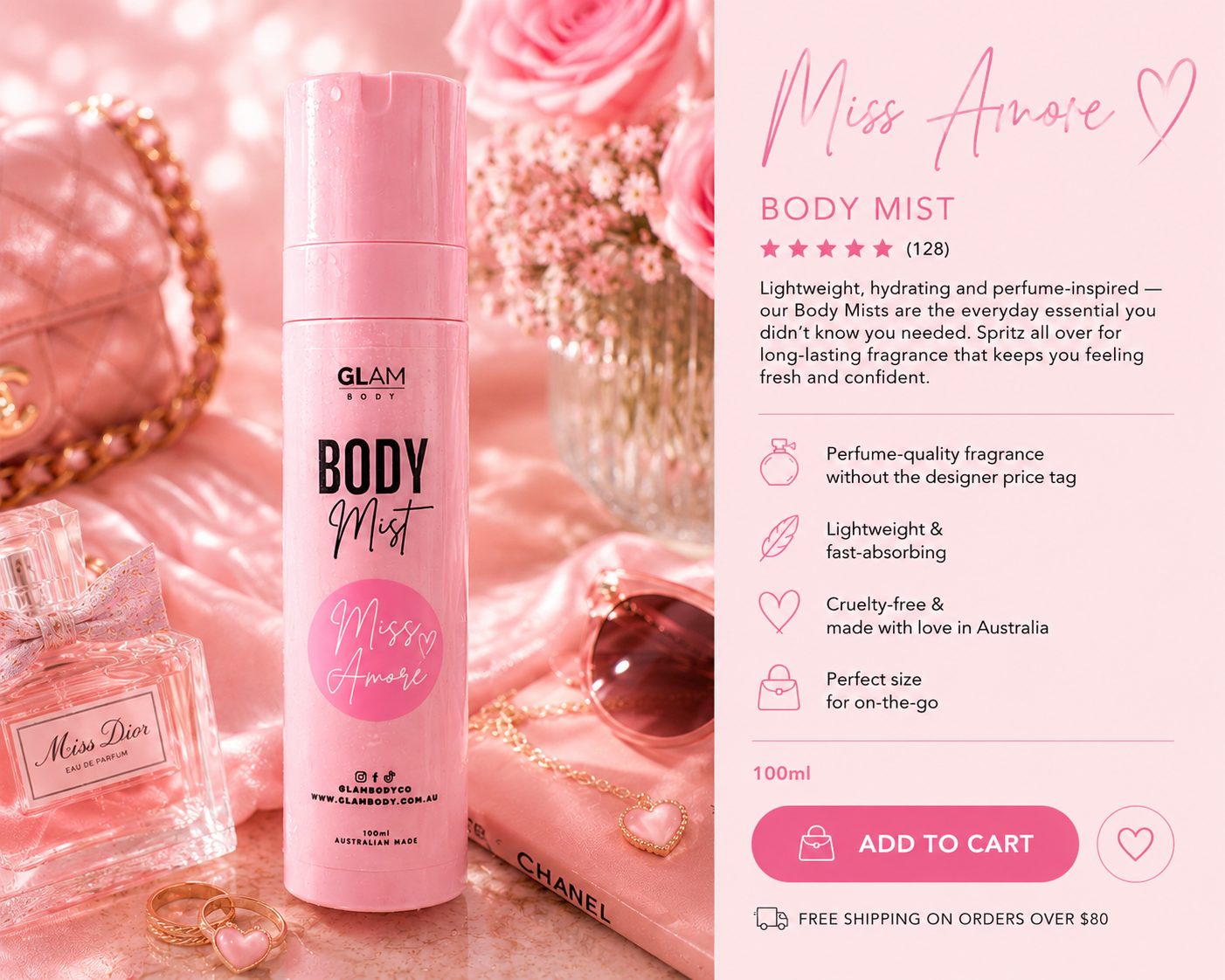 Miss Amore Body Mist