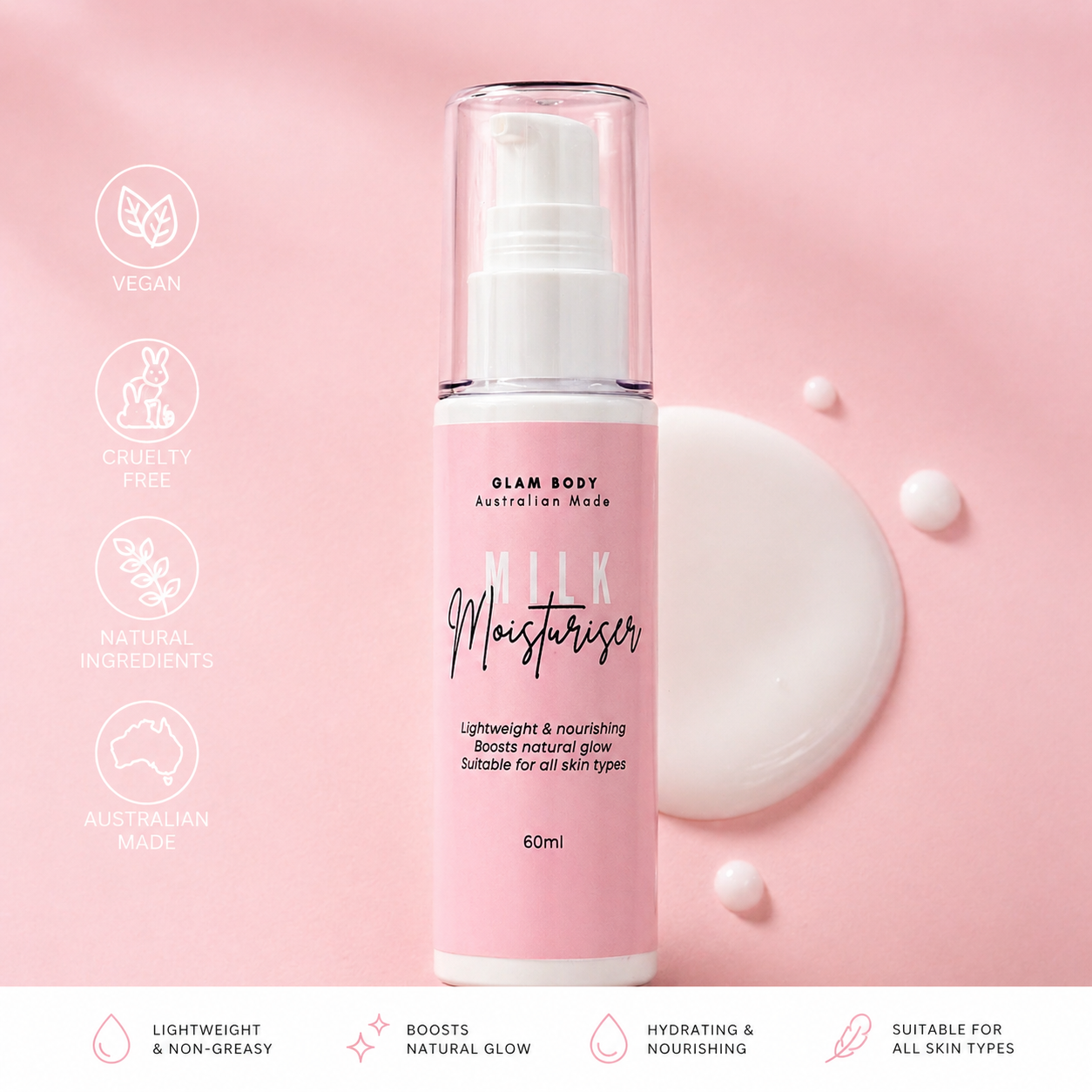 MILK FACIAL MOISTURISER – Hydrate, Nourish & Glow