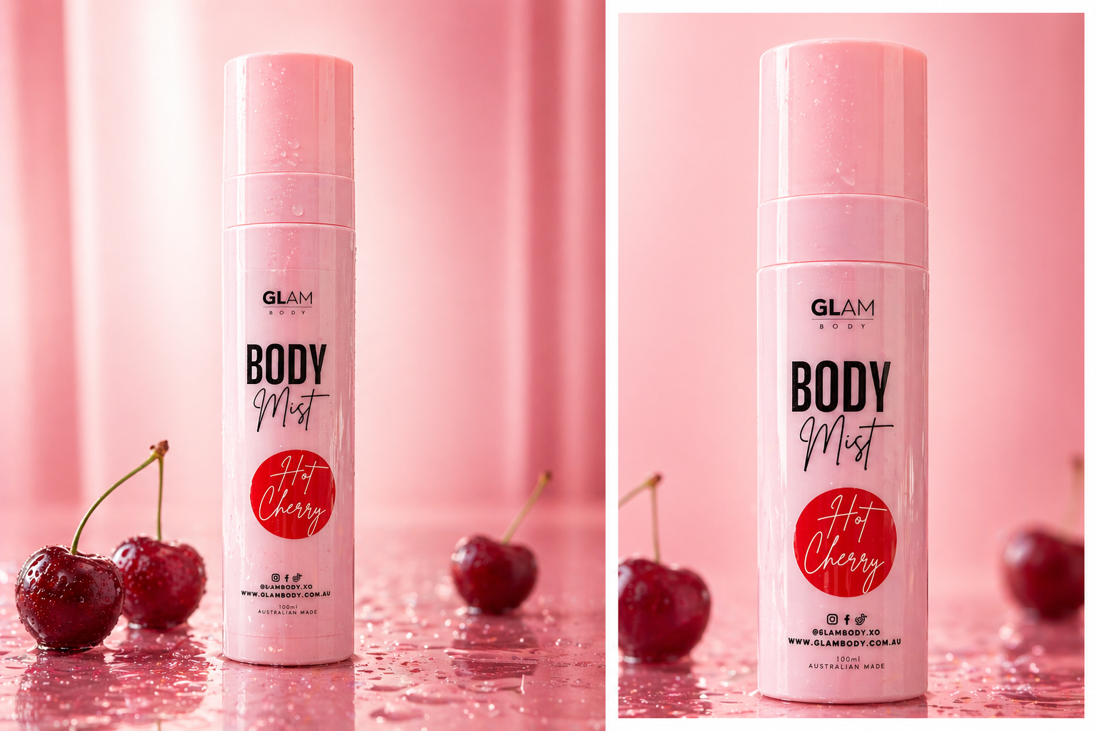 Hot Cherry Body Mist – Sweet, Warm & Addictive Fragrance | Glam Body