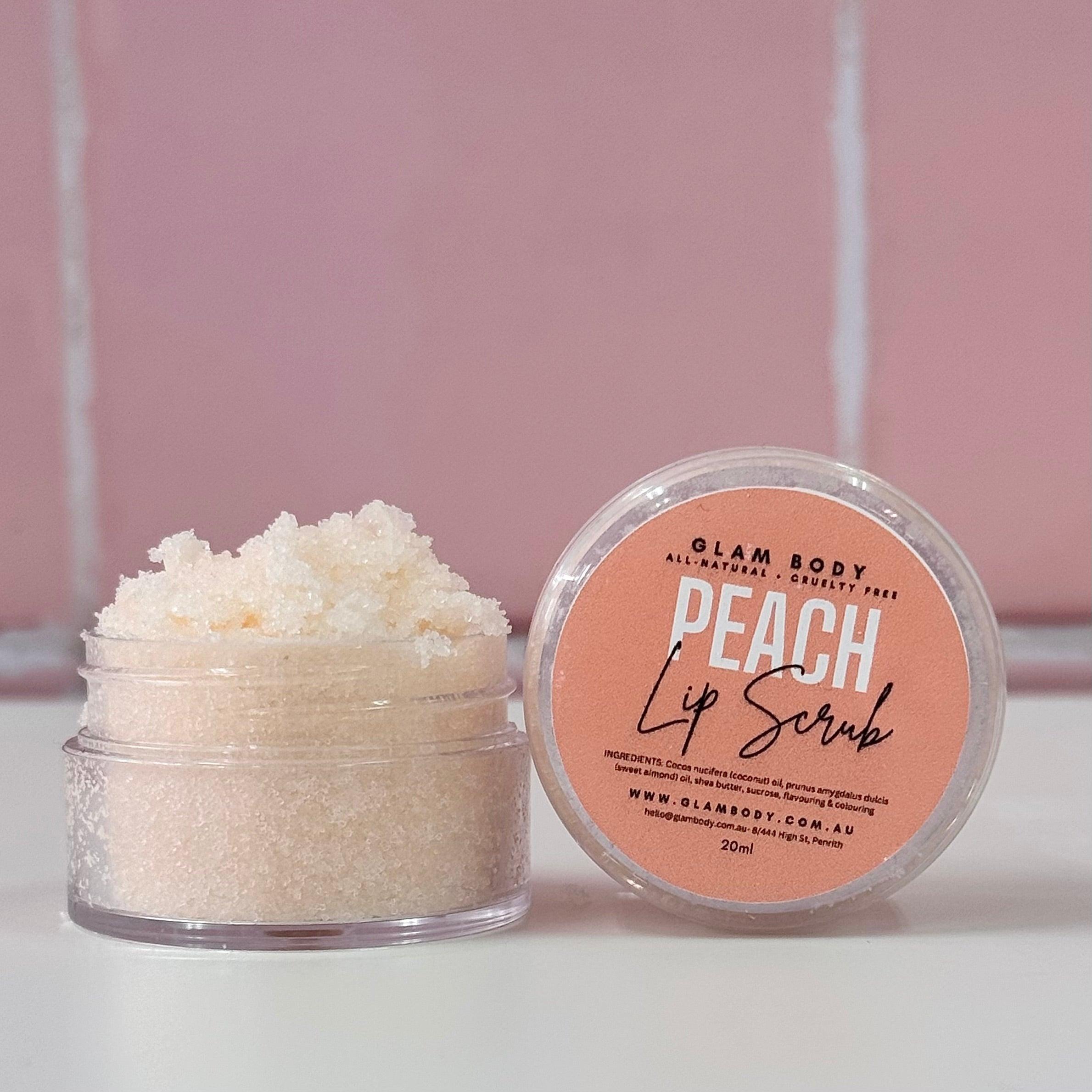 Peach Lip Scrub - Glam Body
