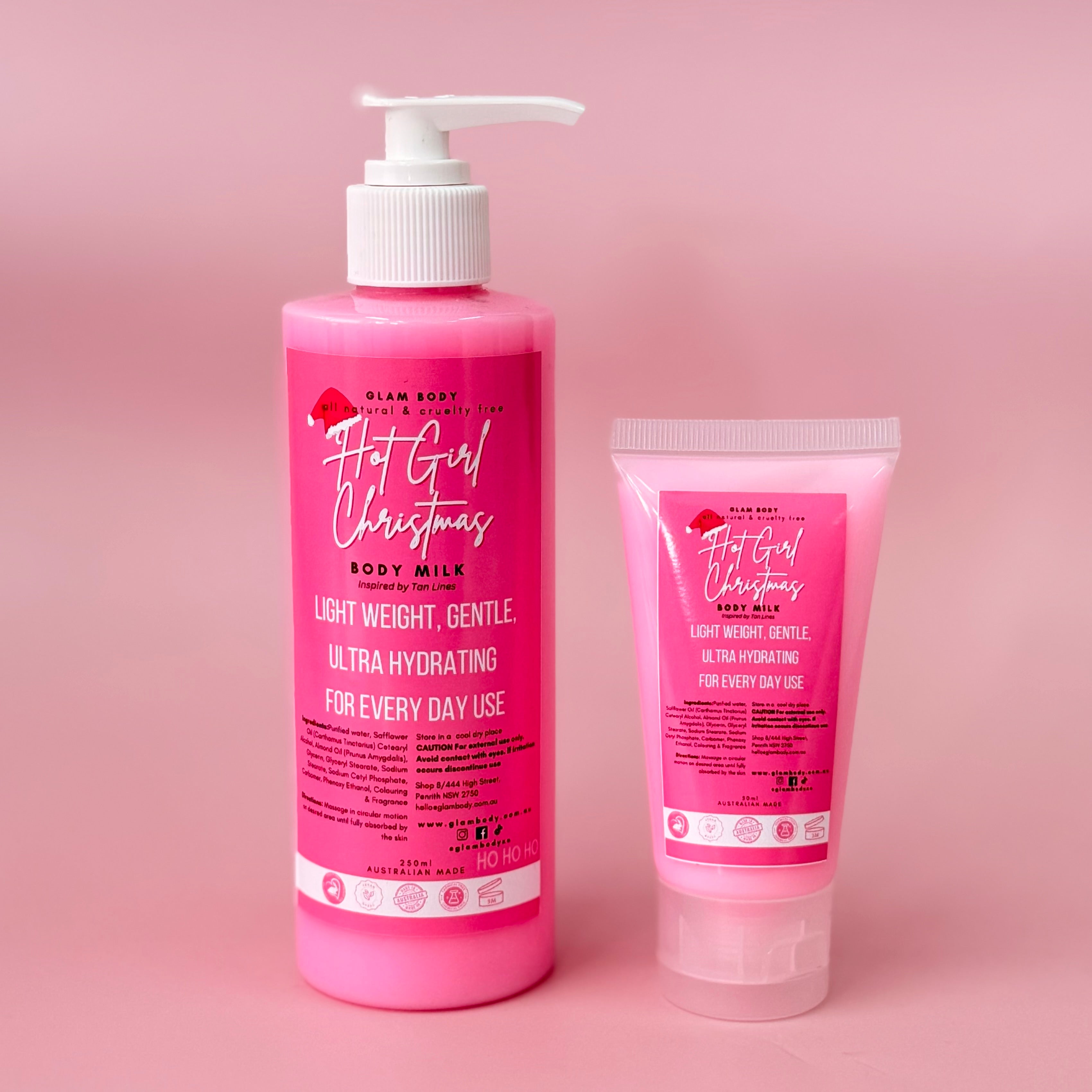 CHRISTMAS BODY MILKS - LIMITED EDITION