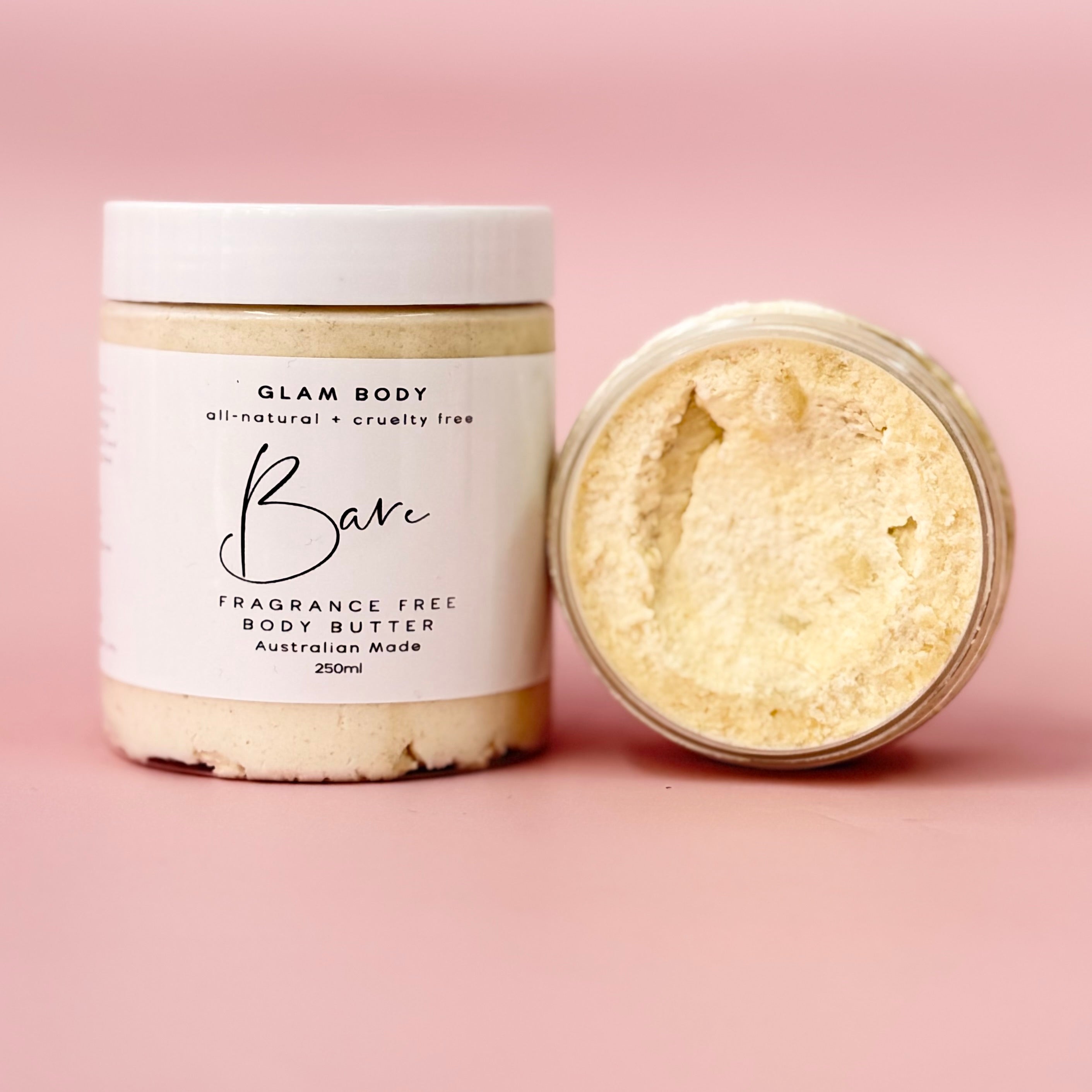 BARE BODY BUTTER – Fragrance Free & Deeply Nourishing