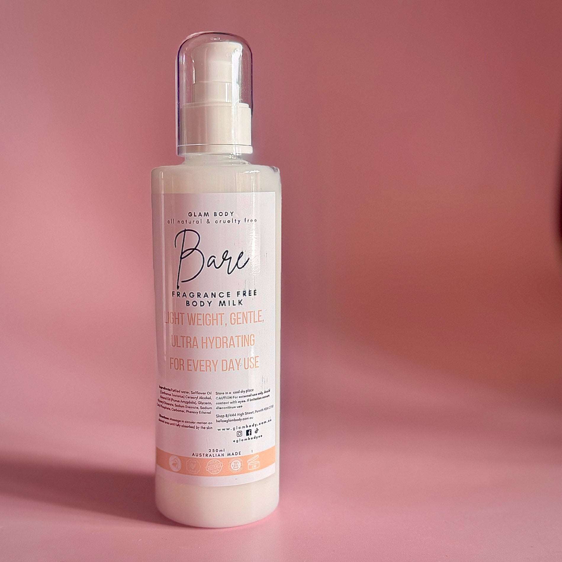 BARE BODY MILK