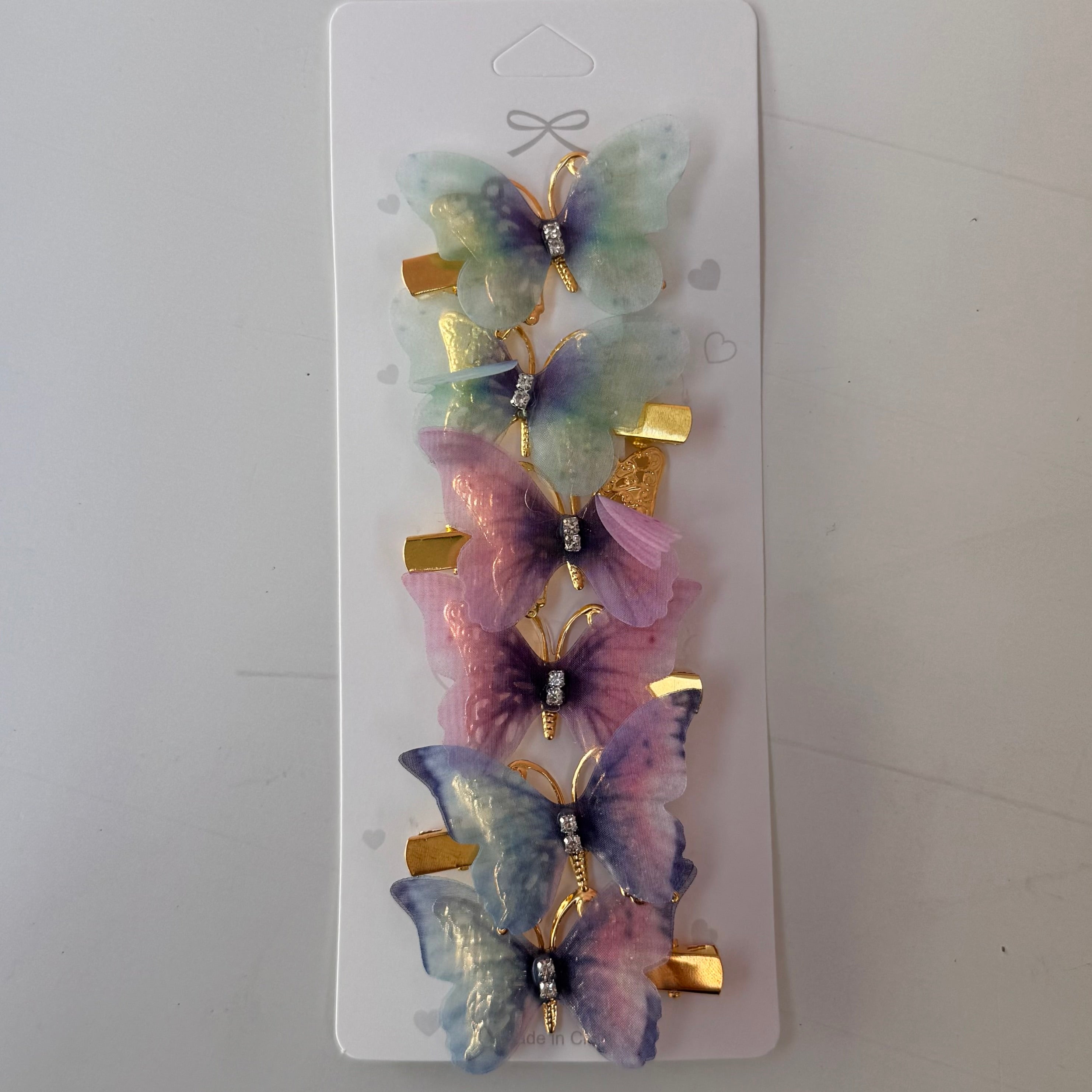 BUTTERFLY CLIPS