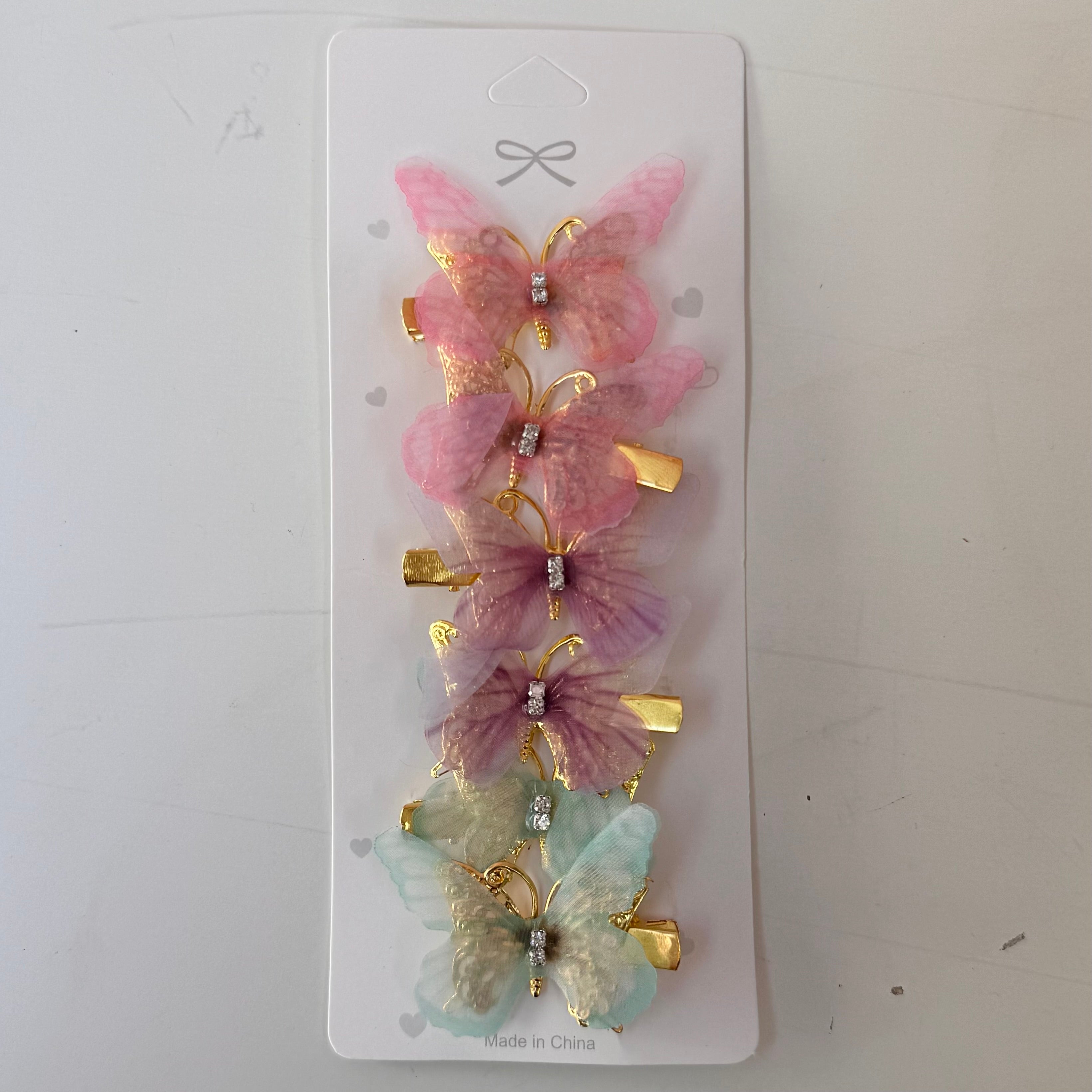 BUTTERFLY CLIPS