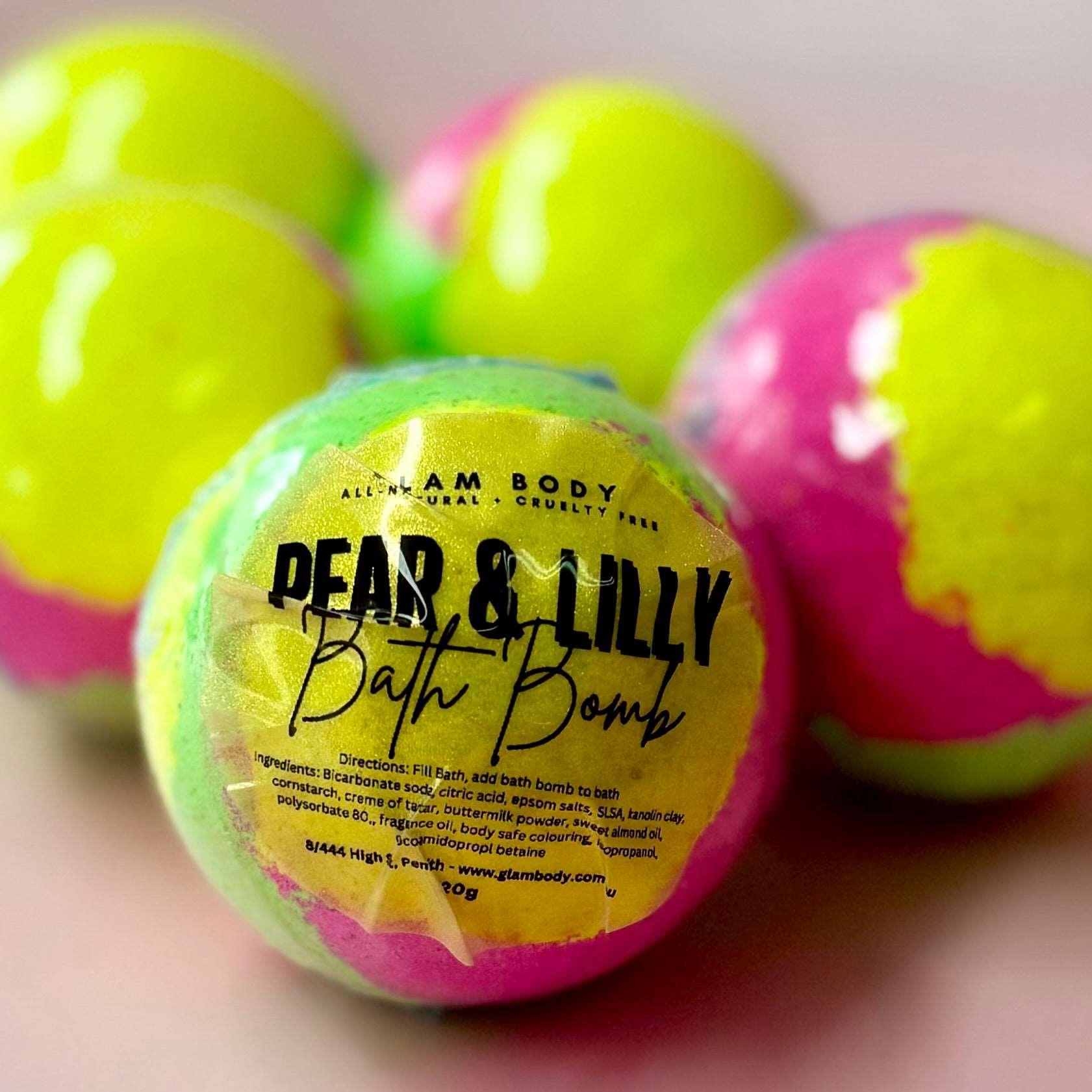 PEAR & LILLY BATH BOMB