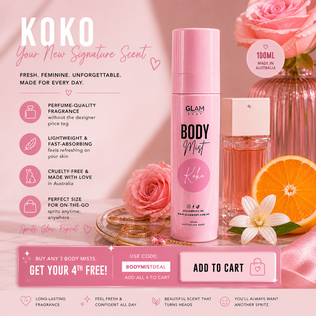 Koko Body Mist