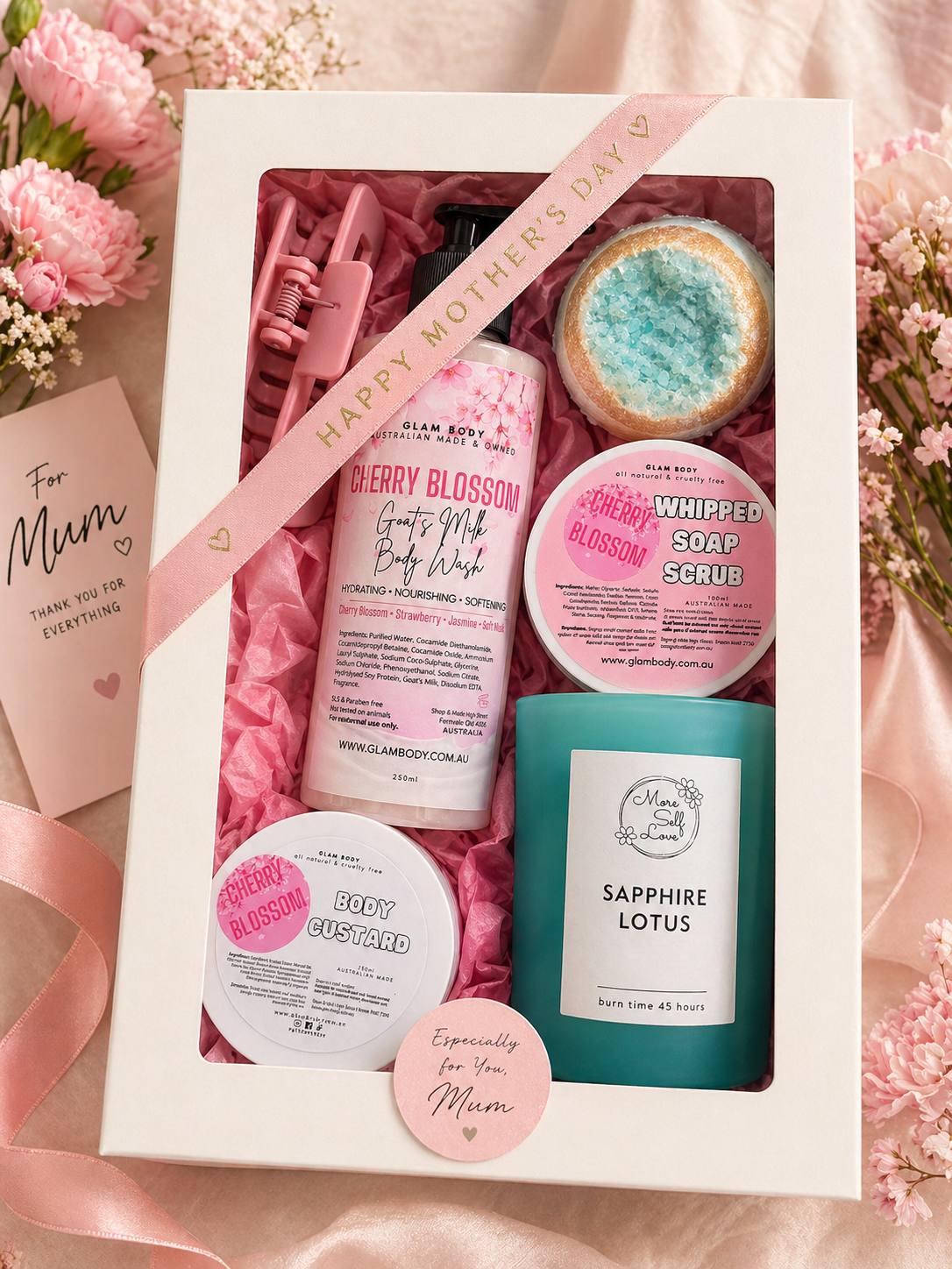 Cherry Blossom Pamper Gift Box – Mother’s Day Edition 🌸
