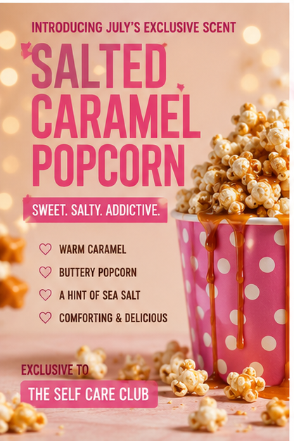 🍿 The Self Care Club – July Edition: Movie Night Era 🎬🤎