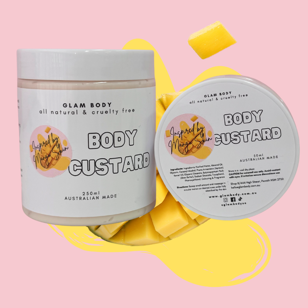 INSPIRED BY MANGO SKIN BODY CUSTARD - Glam Body