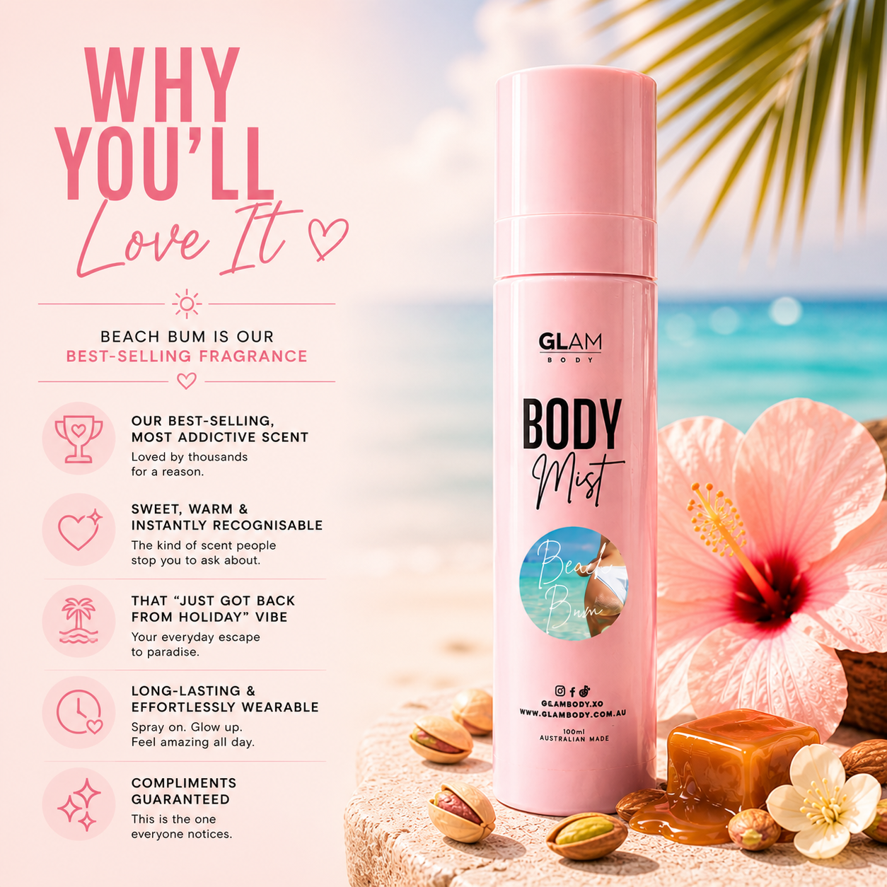 Beach Bum Body Mist