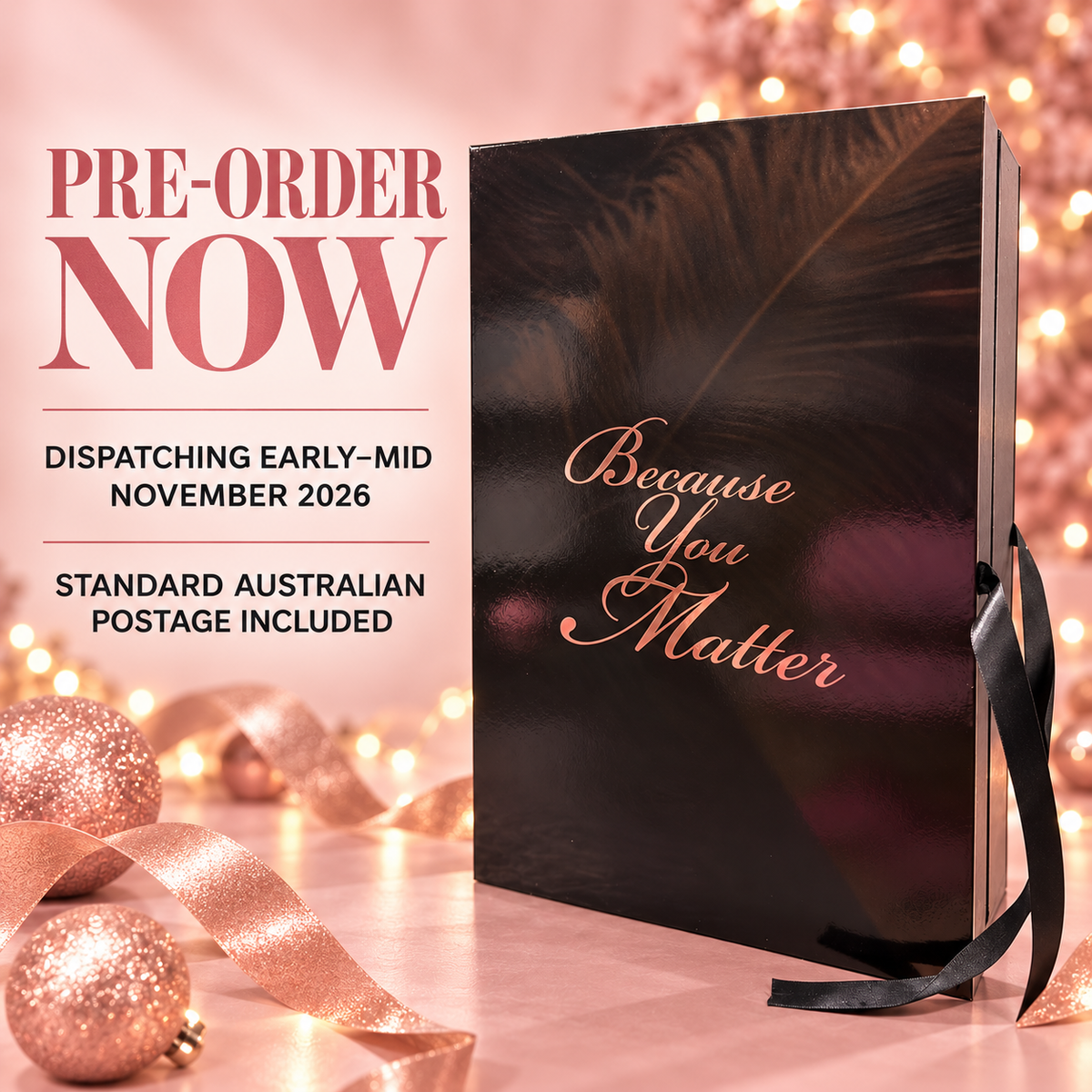 Because You Matter – 30-Day Luxury Beauty Advent Calendar | Pre-Order