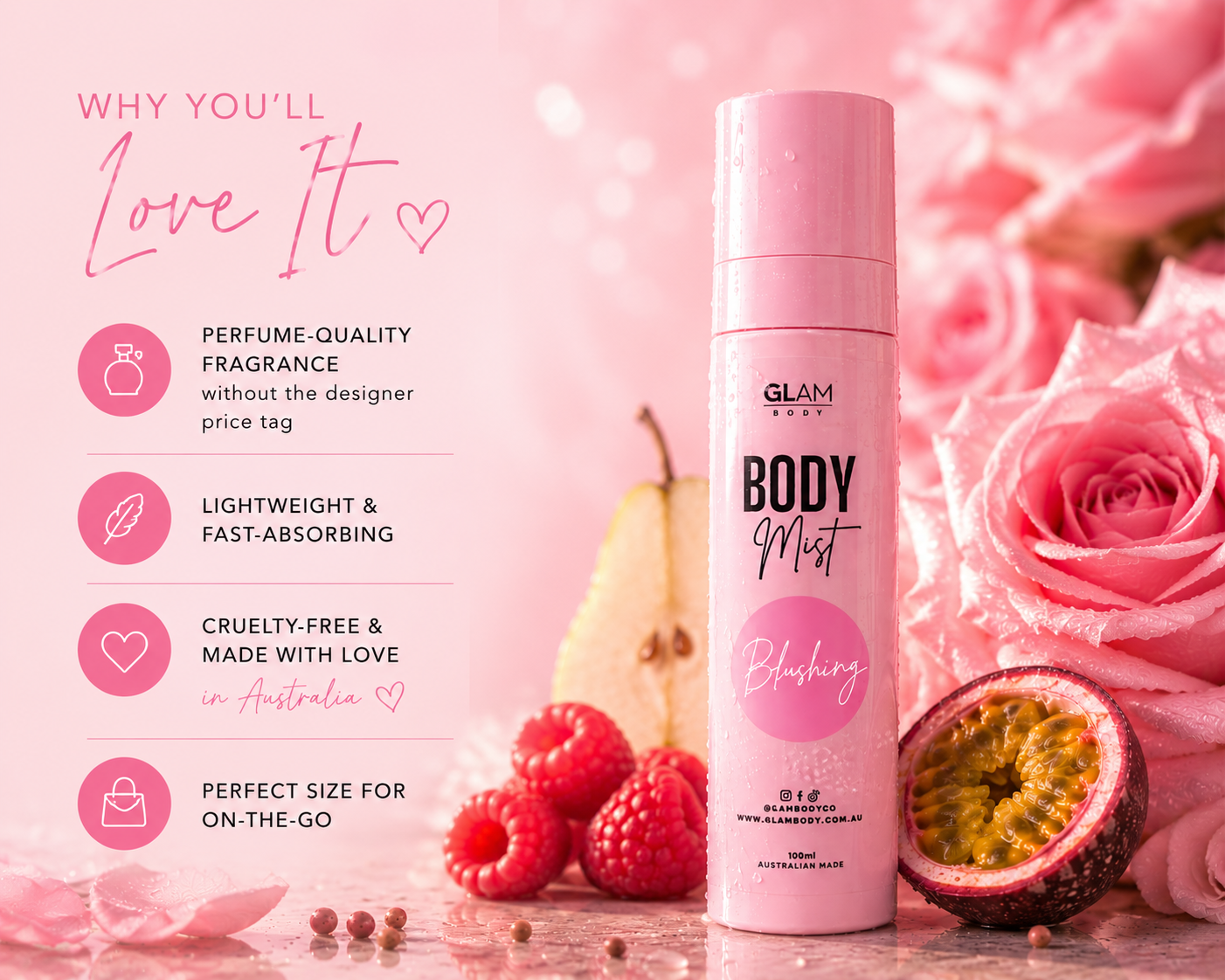 Blushing Body Mist
